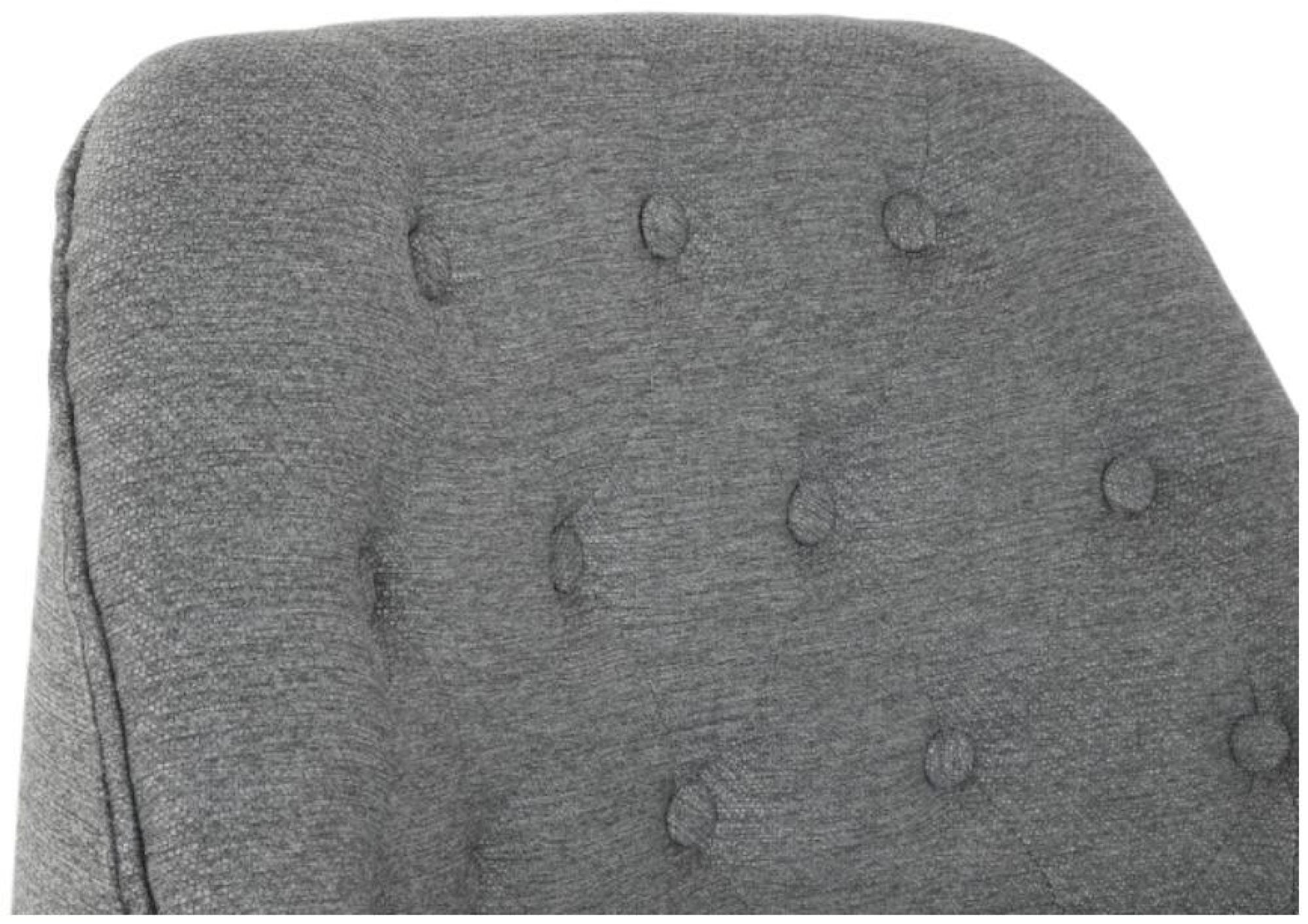 Product photograph of Scandi Grey Fabric Armchair from Choice Furniture Superstore.