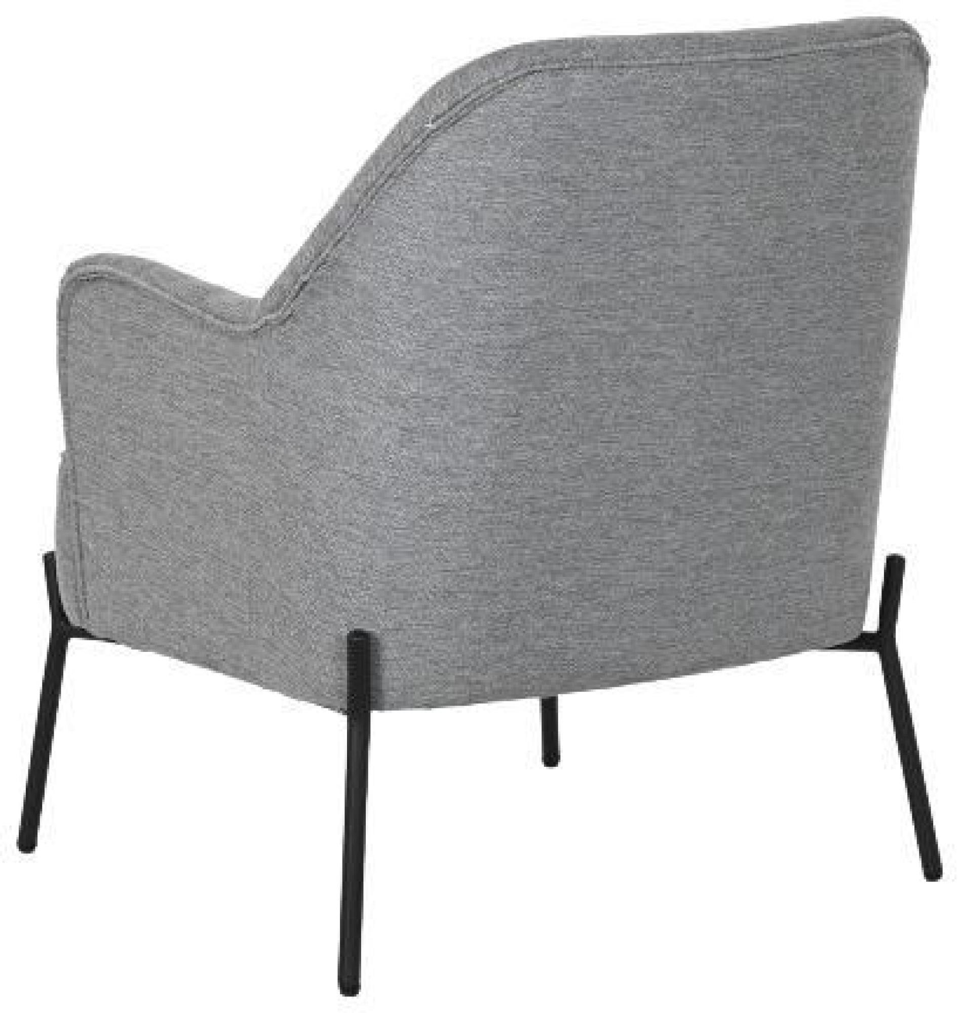 Product photograph of Scandi Grey Fabric Armchair from Choice Furniture Superstore.