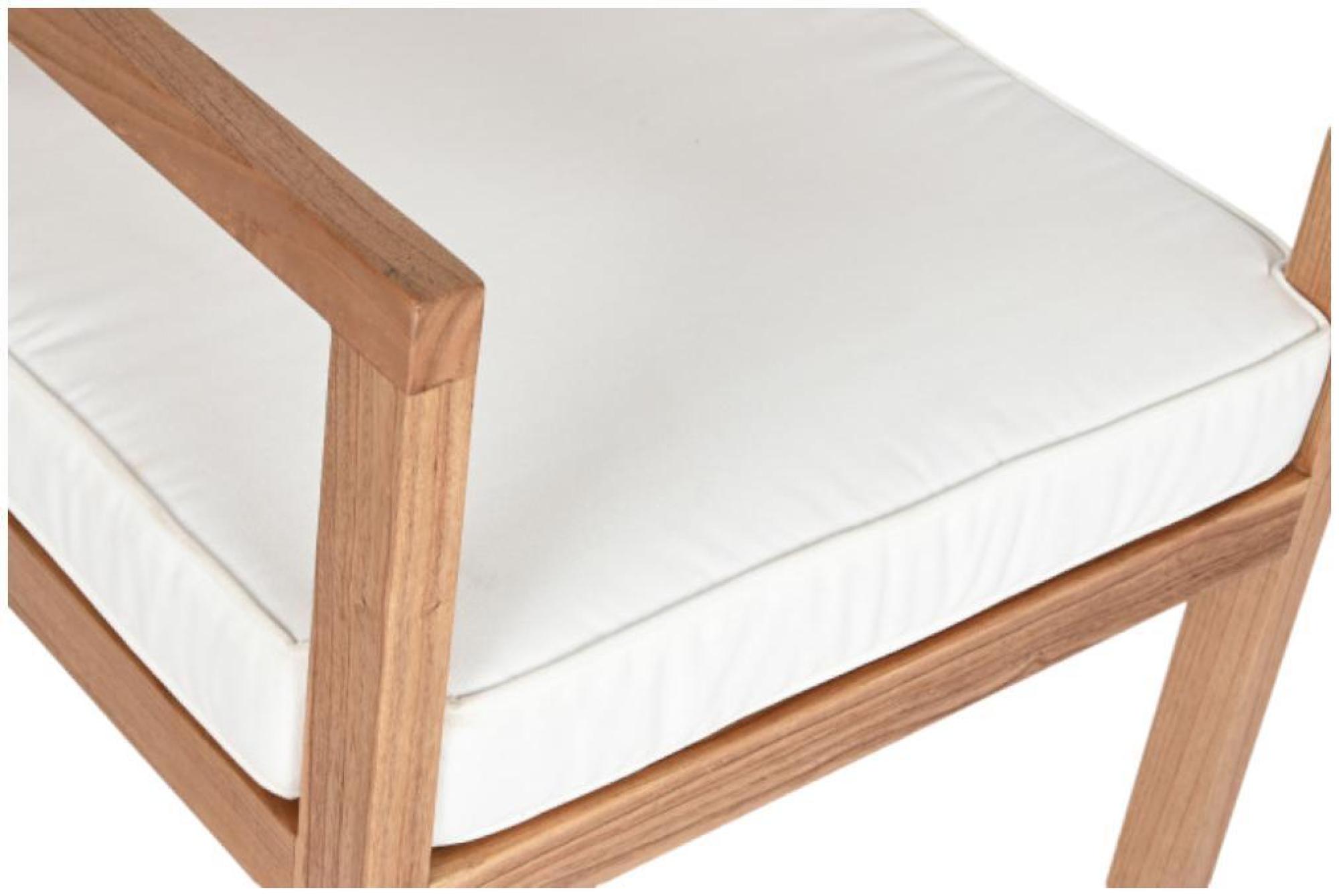 Product photograph of Natural And Beige Fabric Armchair from Choice Furniture Superstore.