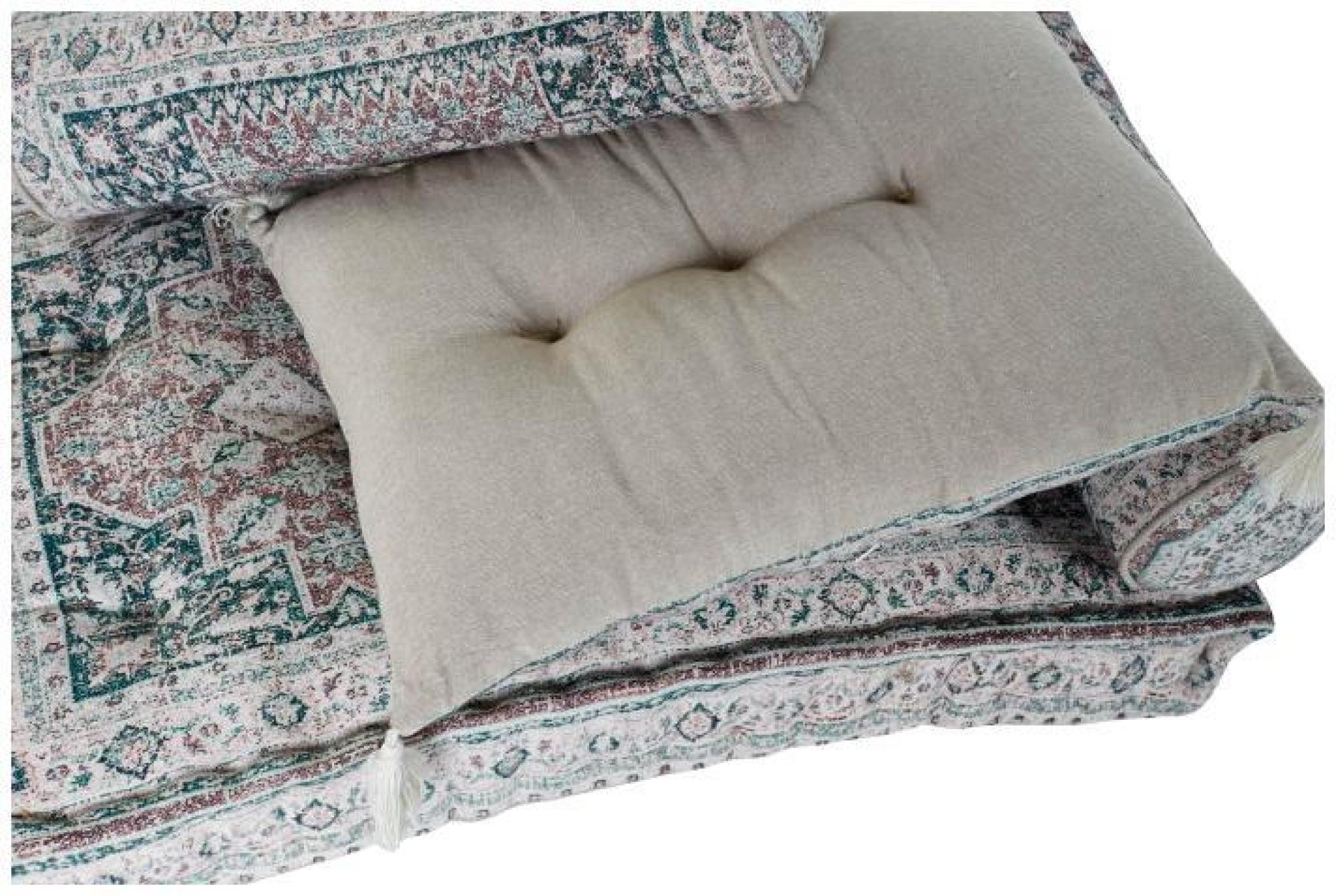 Product photograph of Green Fabric 1 Seater Floor Cushion from Choice Furniture Superstore.