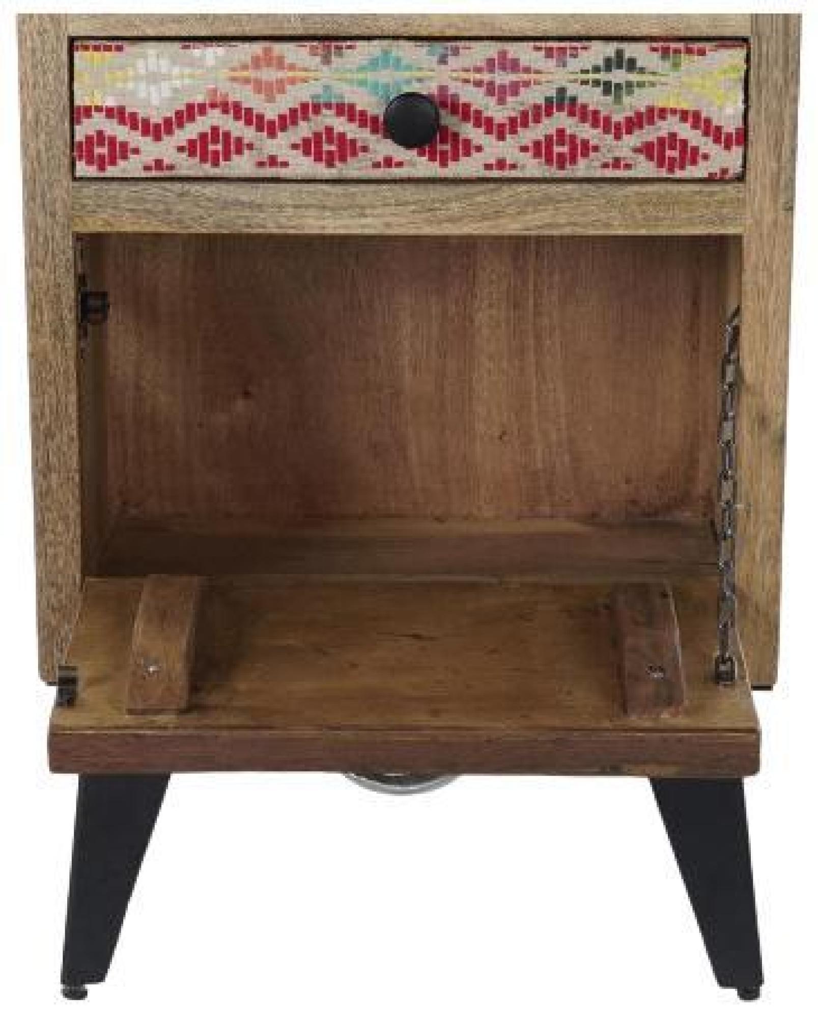 Product photograph of African Multi Coloured 6 Drawer Narrow Chest from Choice Furniture Superstore.