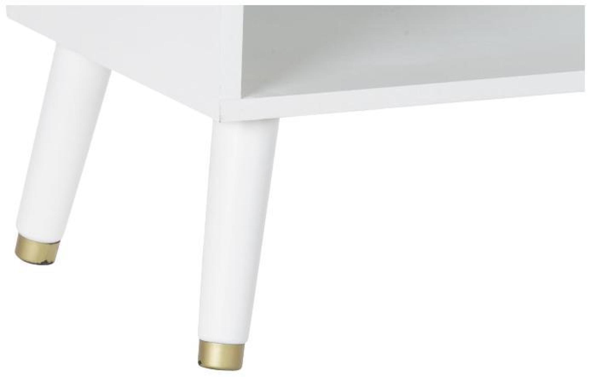 Product photograph of Denmark White Multi Drawer Chest from Choice Furniture Superstore.