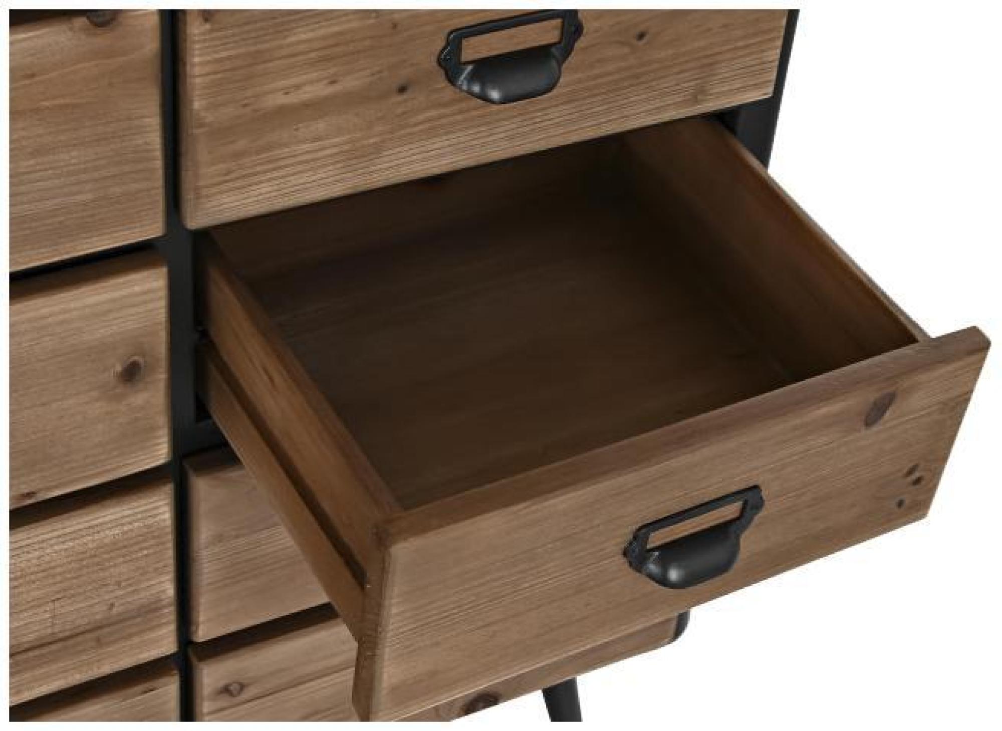 Product photograph of Maxi Brown Multi Drawer Chest from Choice Furniture Superstore.