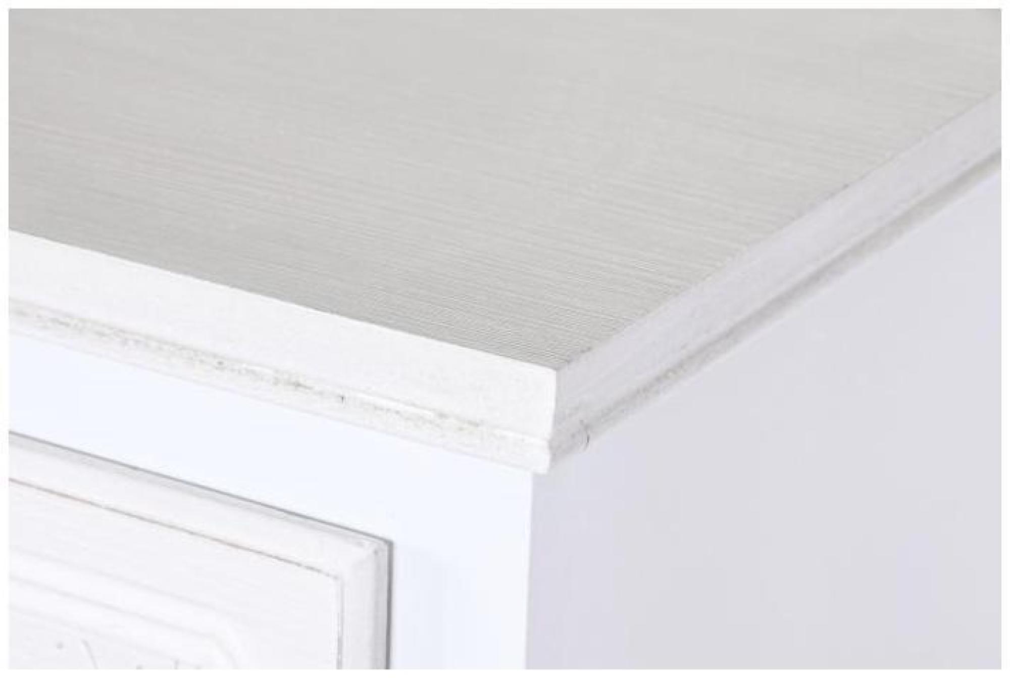 Product photograph of Classic French Style White Wooden Chest from Choice Furniture Superstore.