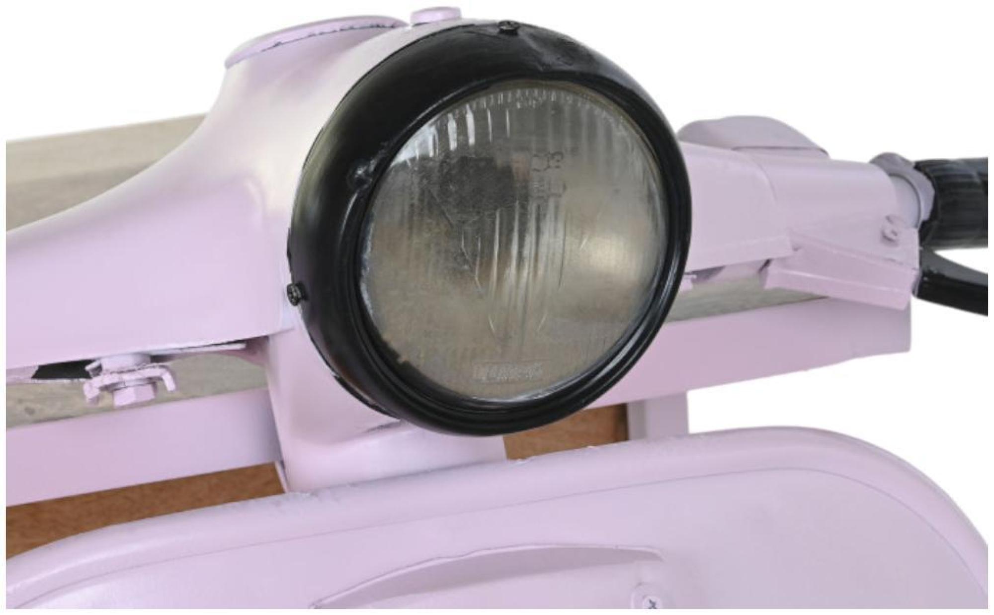 Product photograph of Vespa Pink 3 Drawer Scooter Chest from Choice Furniture Superstore.