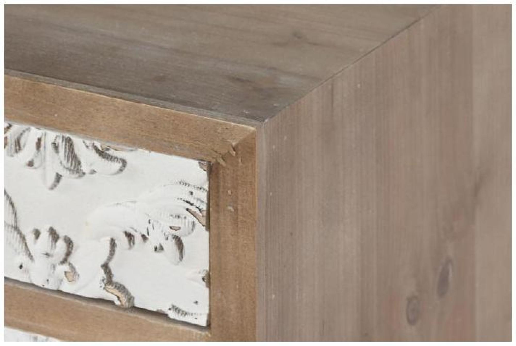 Product photograph of Elegant White Hand Carved Wooden Storage Unit from Choice Furniture Superstore.