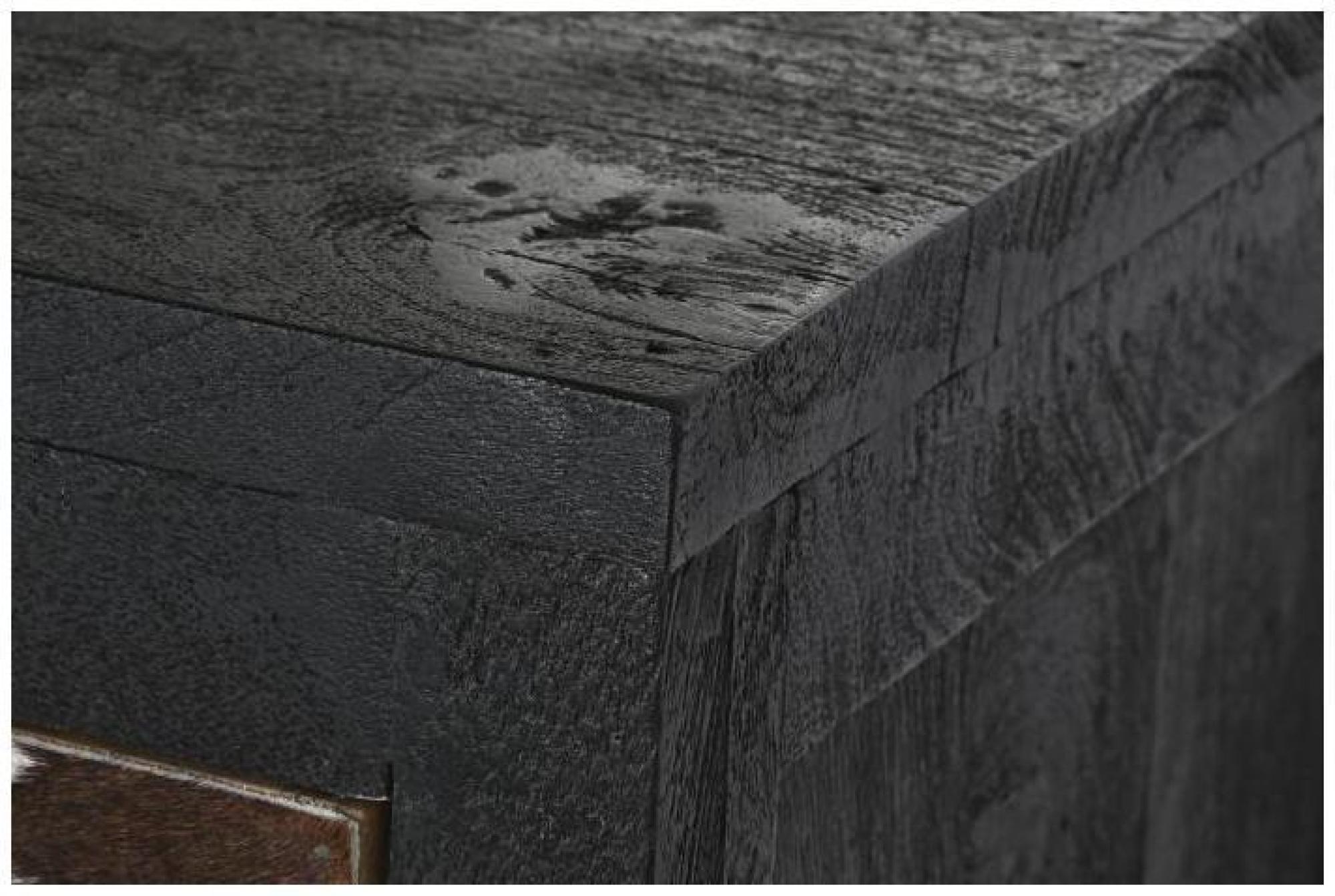 Product photograph of Cowhide Black And White Multi Drawer Chest from Choice Furniture Superstore.