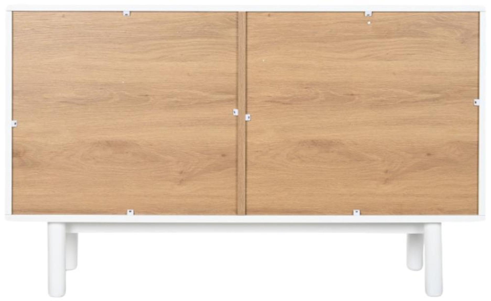 Product photograph of Modena White 5 Drawer Chest from Choice Furniture Superstore.