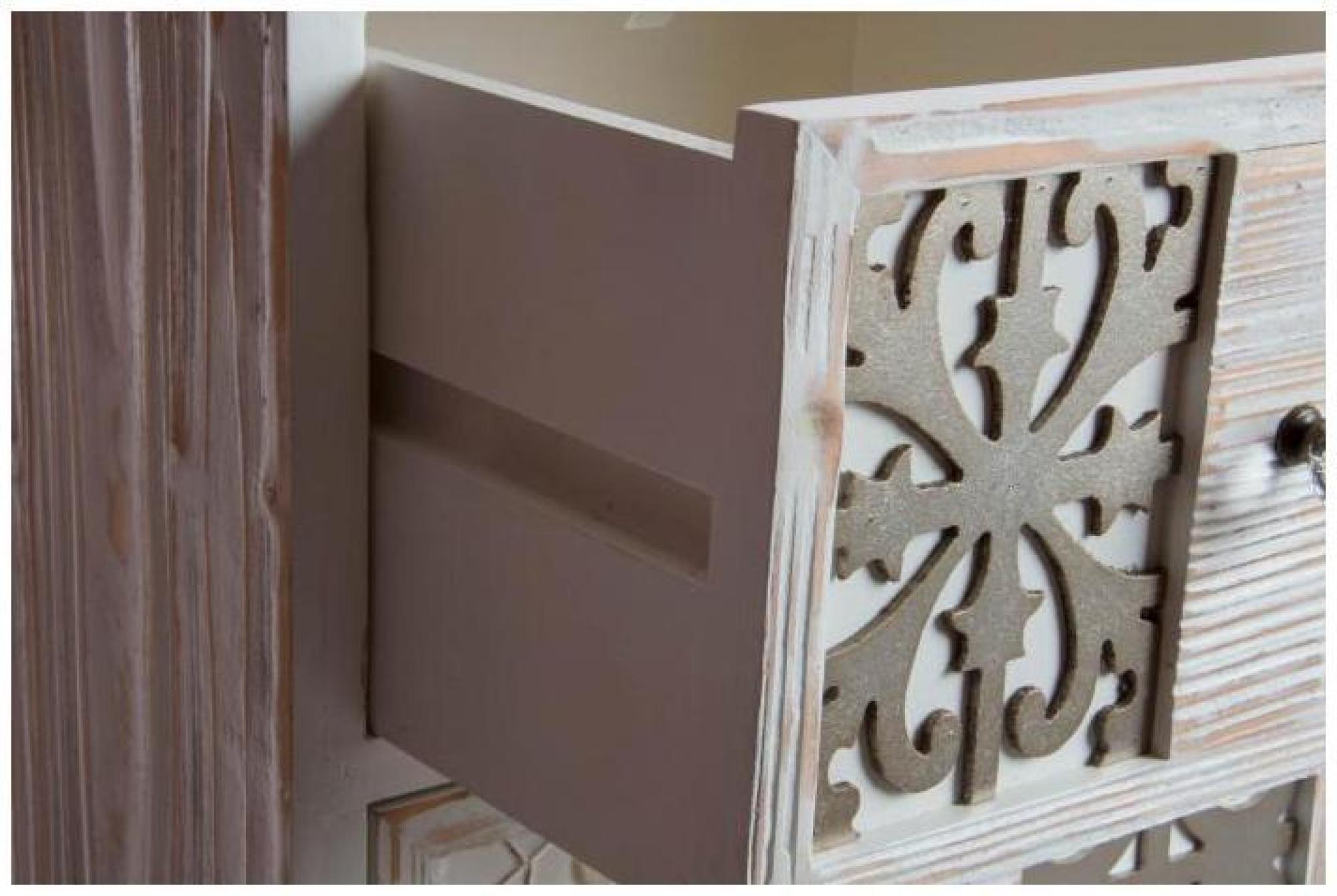 Product photograph of Arabian Wooden Multi Drawer Chest from Choice Furniture Superstore.