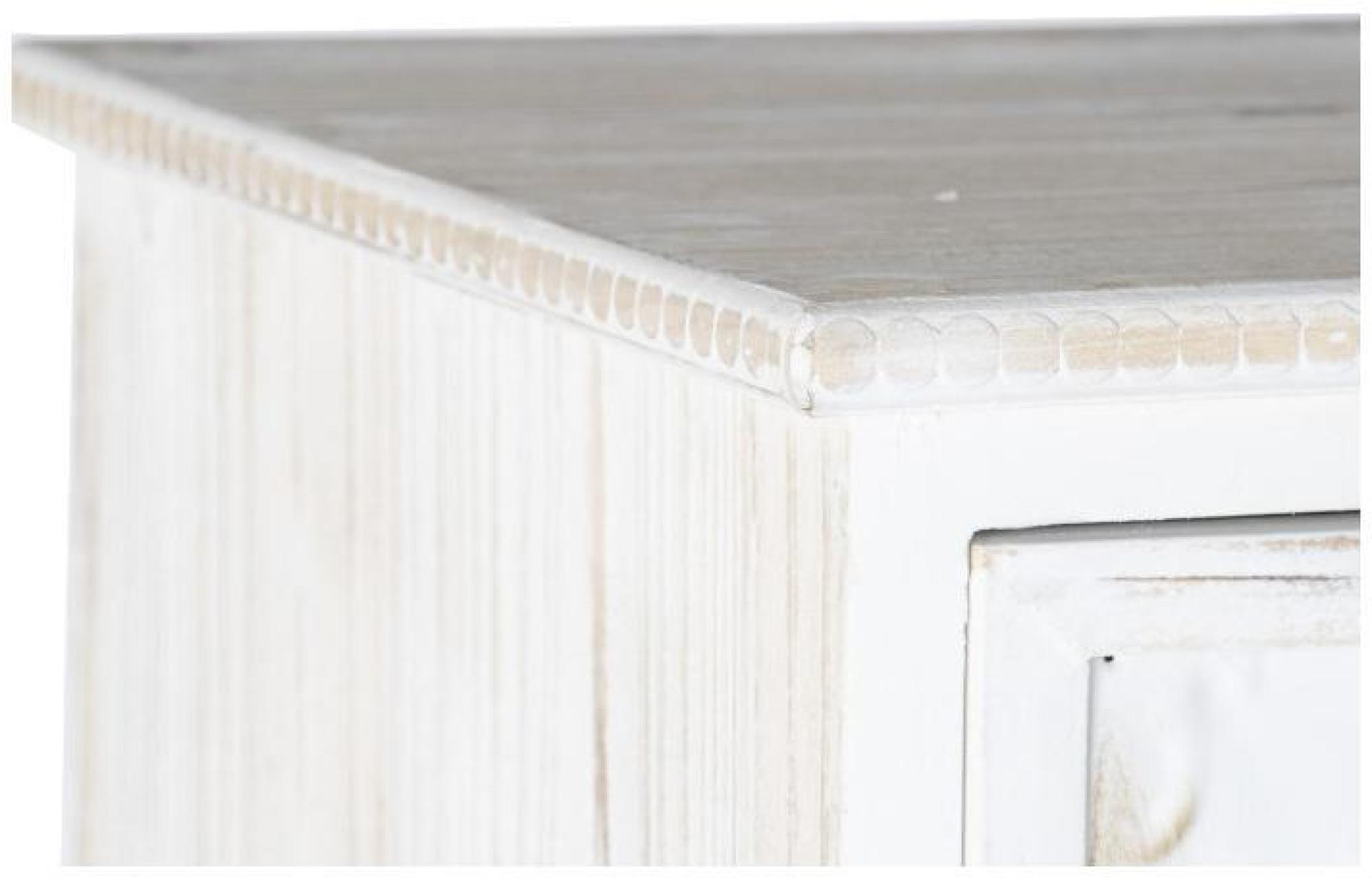 Product photograph of Hancrafted White 5 Drawer Narrow Chest from Choice Furniture Superstore.