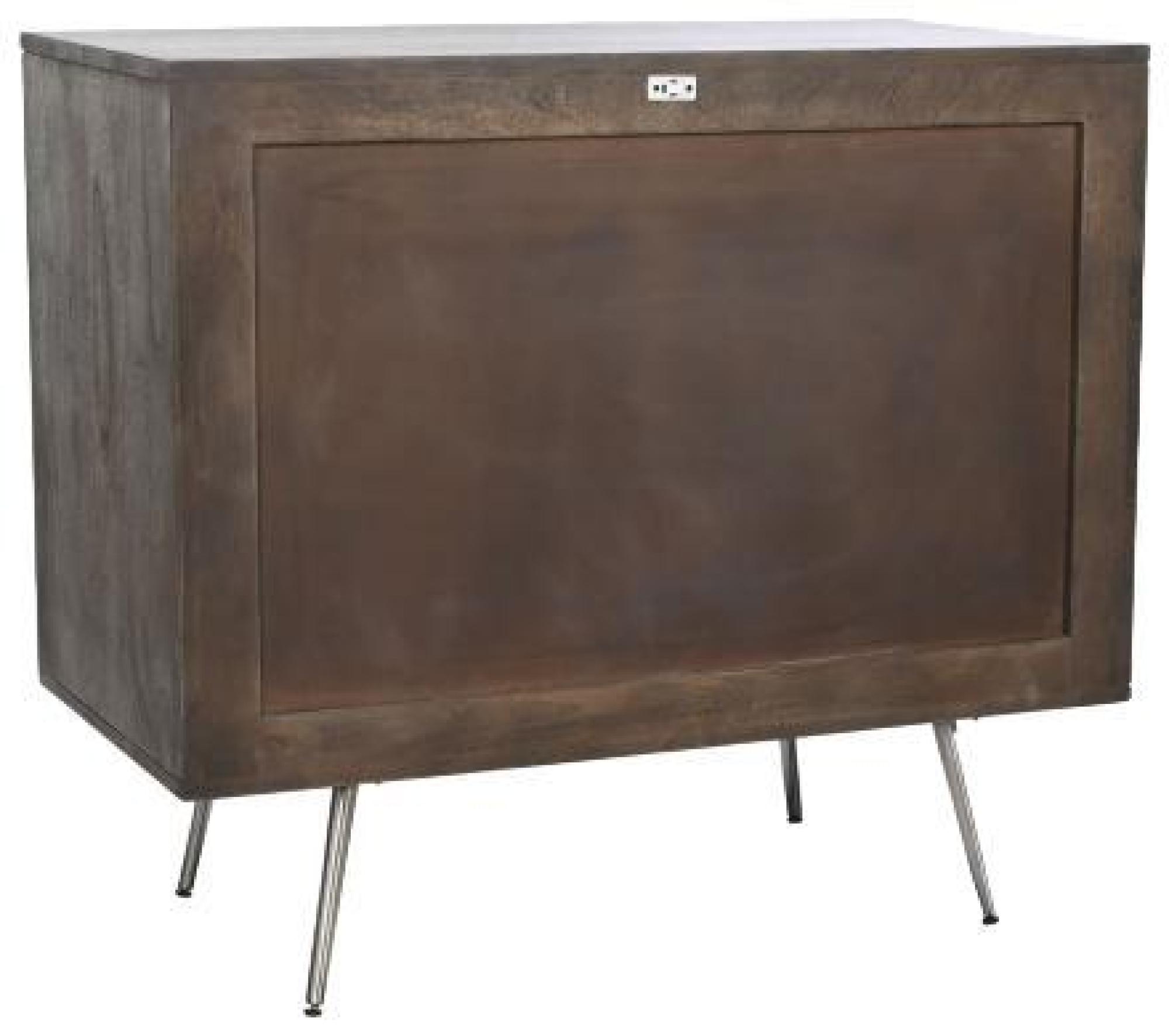 Product photograph of White Mango Wood 90cm Small 2 Door Sideboard from Choice Furniture Superstore.