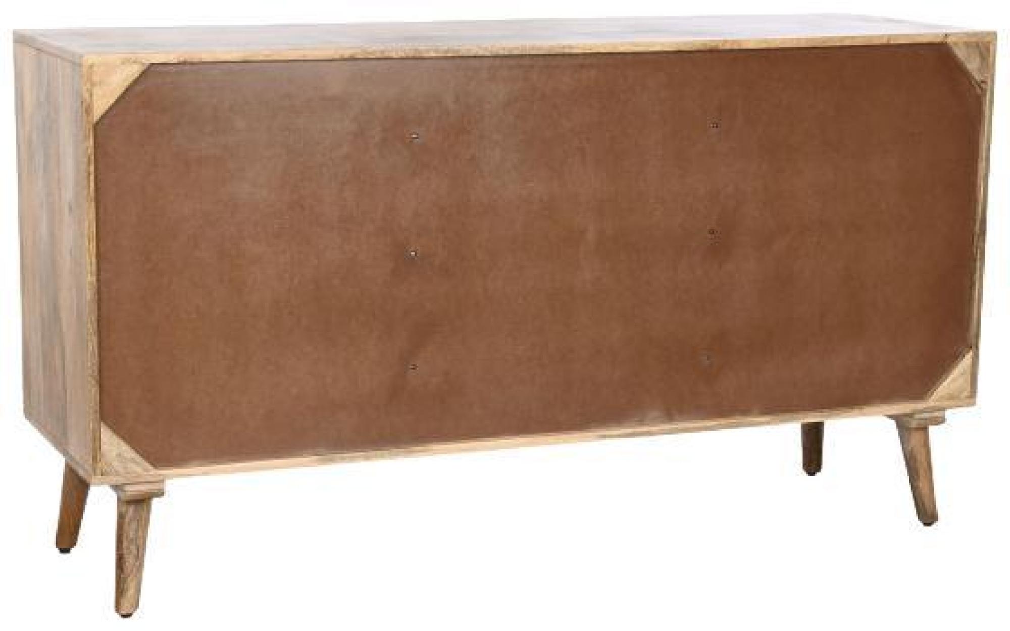 Product photograph of Sunburst Mango Wood 145cm Medium 3 Door Sideboard from Choice Furniture Superstore.
