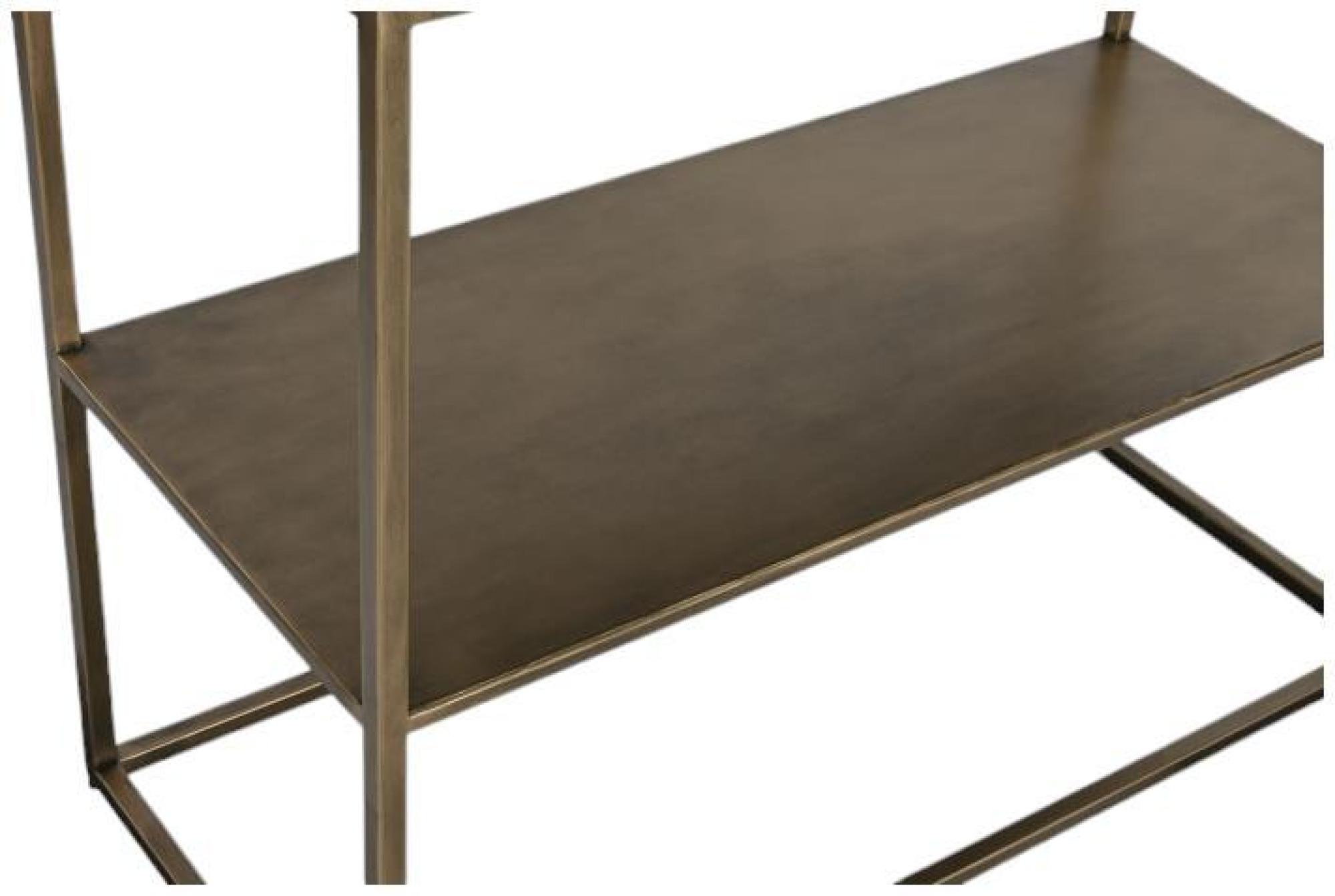 Product photograph of Modern Gold Metal 2 Door Hall Cabinet from Choice Furniture Superstore.