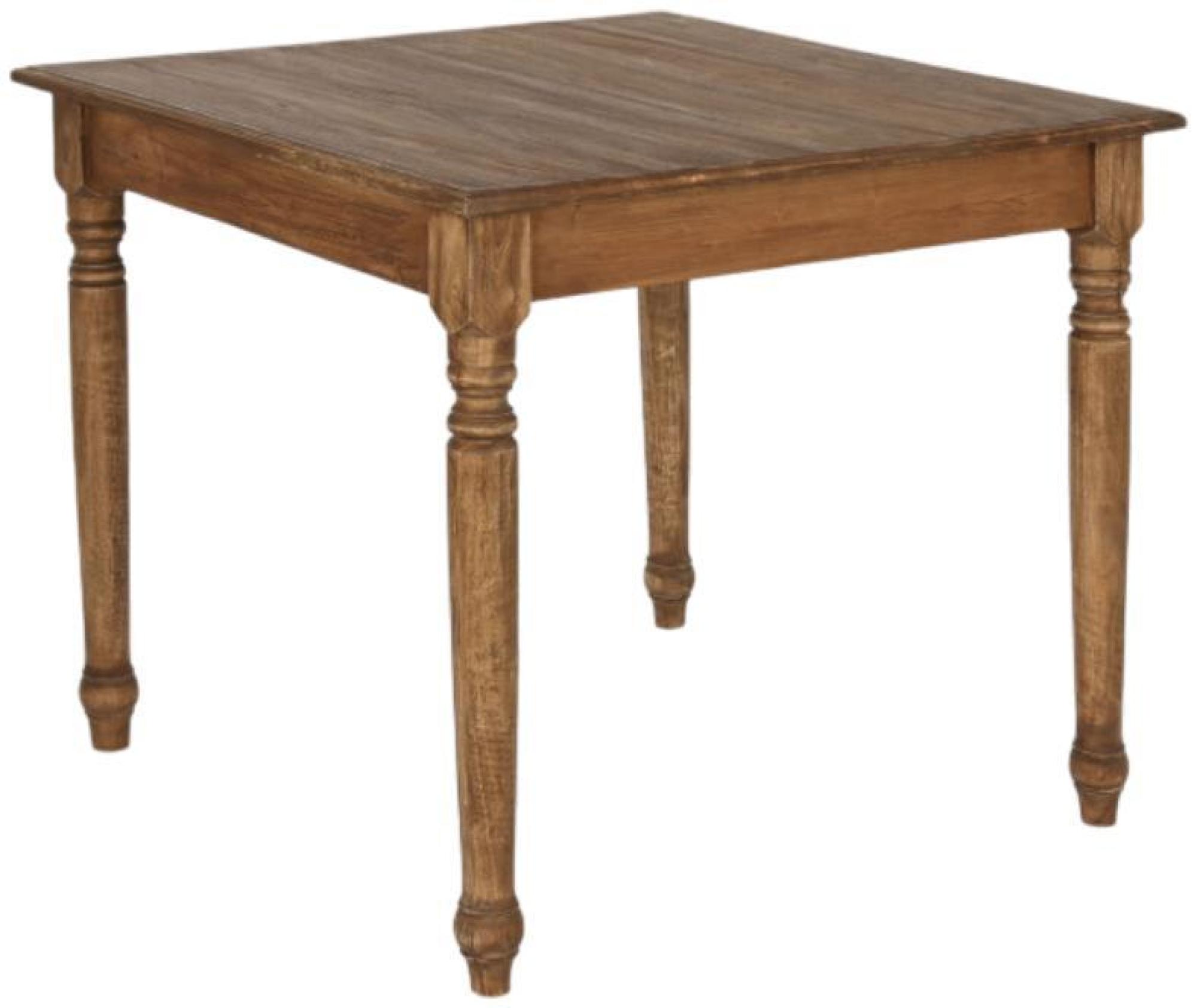 Product photograph of Natural Wood 2 Seater Square Dining Table from Choice Furniture Superstore.