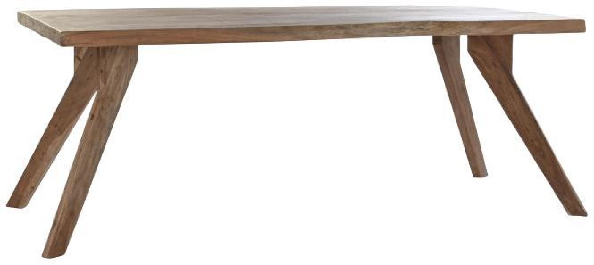 Product photograph of African Natural Acacia Wood 8 Seater Dining Table from Choice Furniture Superstore.