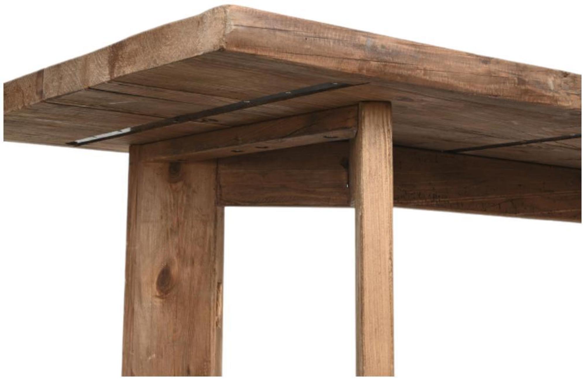 Product photograph of Alpine Natural Recicled Wood 6 Seater Dining Table from Choice Furniture Superstore.