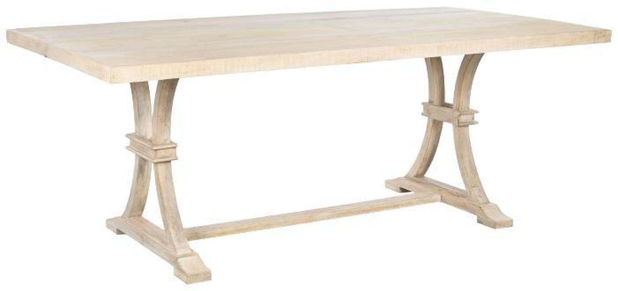 Product photograph of Natural Solid Wood 8 Seater Refectory Dining Table from Choice Furniture Superstore.