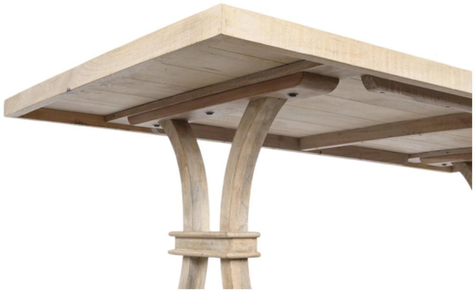 Product photograph of Natural Solid Wood 8 Seater Refectory Dining Table from Choice Furniture Superstore.