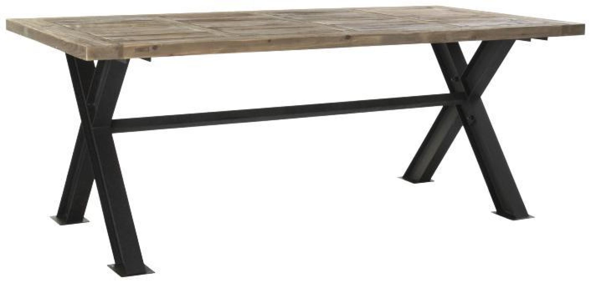 Product photograph of Vintage Recycled Wood 8 Seater Refectory Dining Table from Choice Furniture Superstore.
