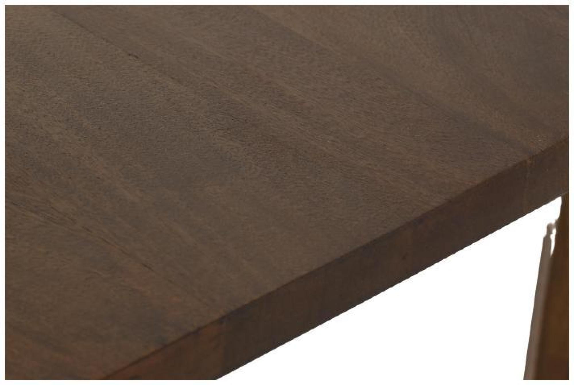 Product photograph of Brown Mango Wood 6 Seater Dining Table from Choice Furniture Superstore.