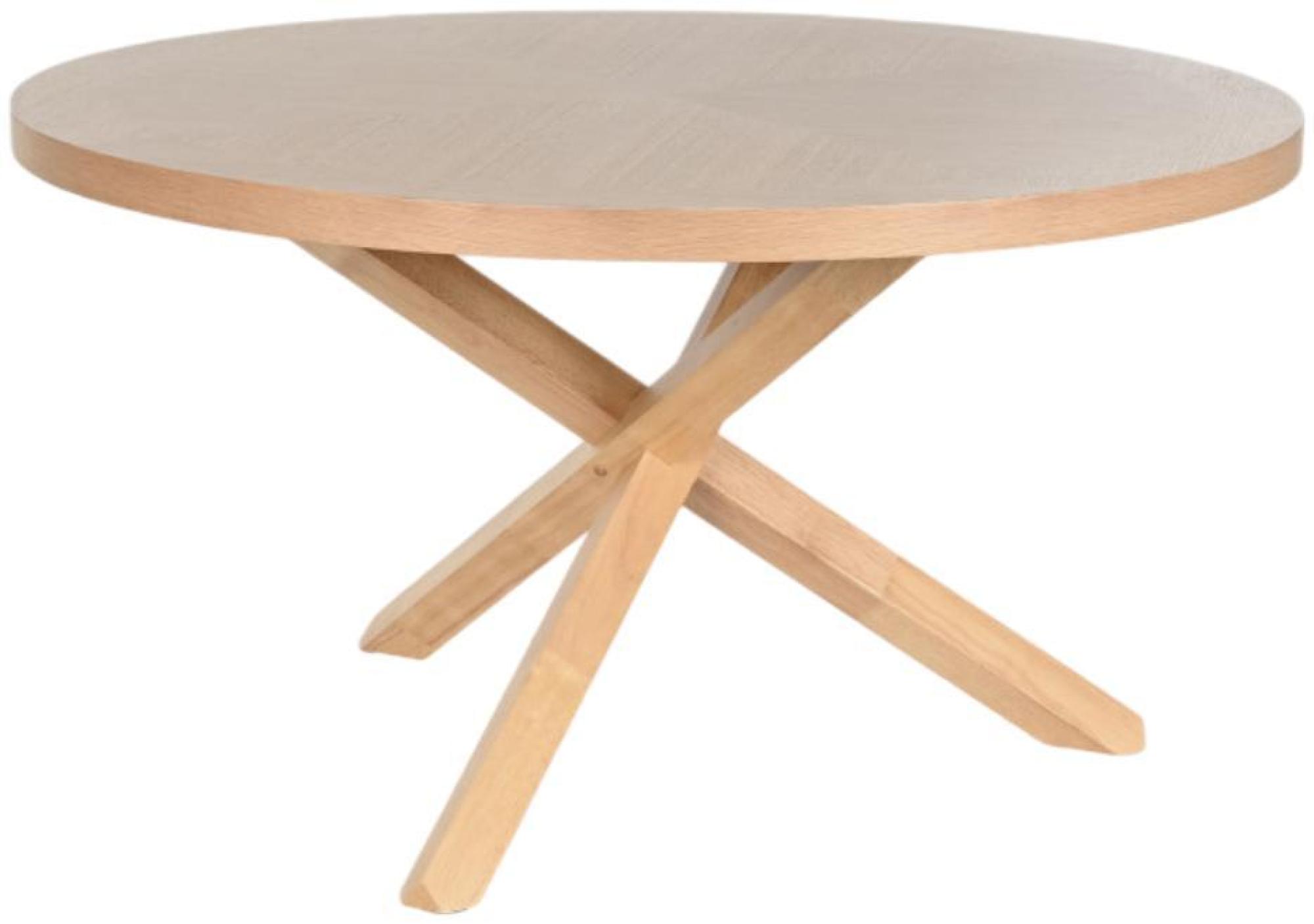 Product photograph of Scandi Natural 4 Seater Round Dining Table from Choice Furniture Superstore.