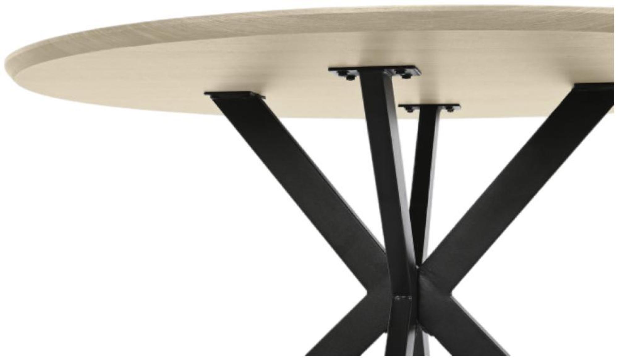 Product photograph of Vintage Wooden 4 Seater Round Dining Table from Choice Furniture Superstore.