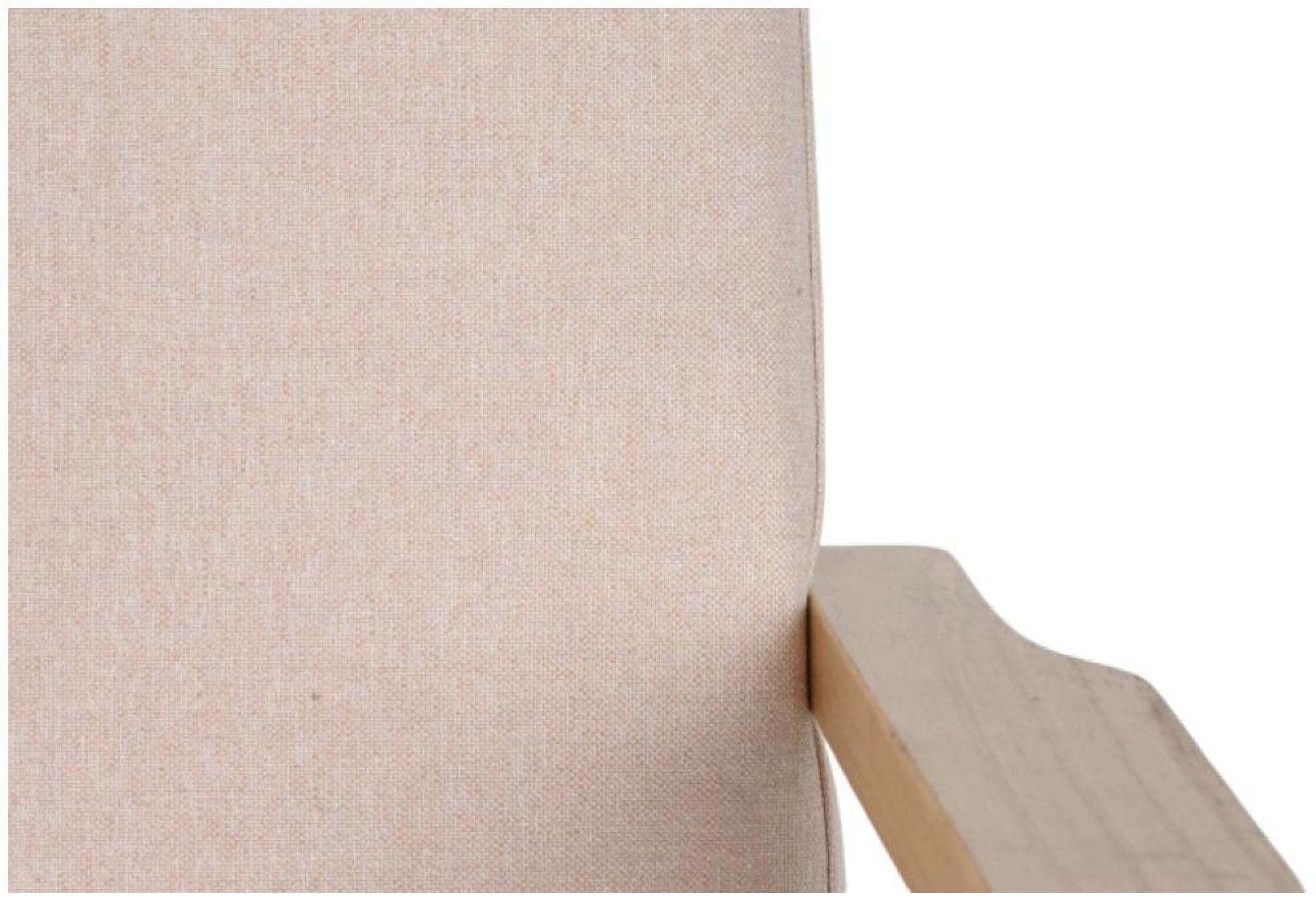 Product photograph of Scandi Beige Beech Fabric Rocking Chair from Choice Furniture Superstore.