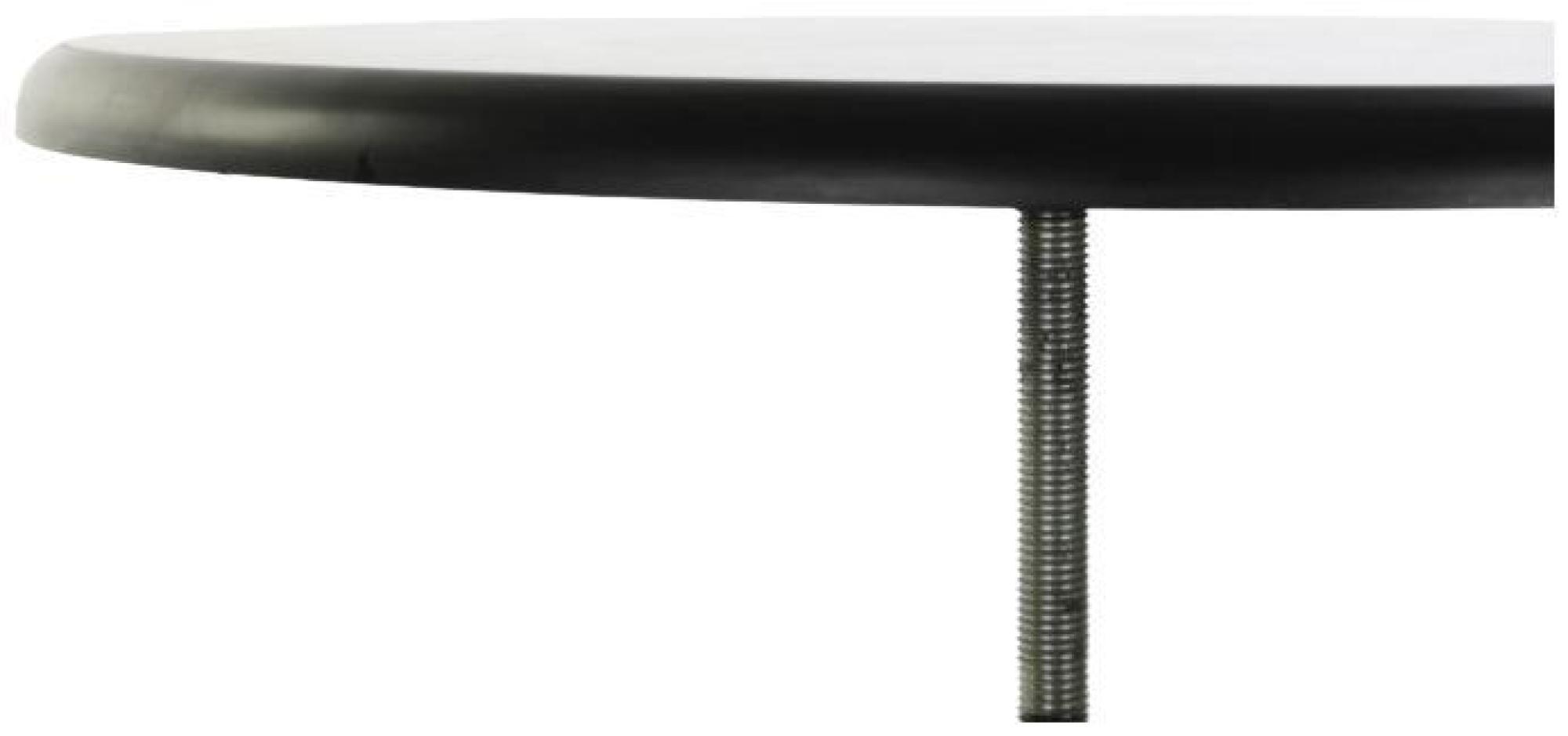 Product photograph of Amritsar Natural And Black Metal Side Table from Choice Furniture Superstore.