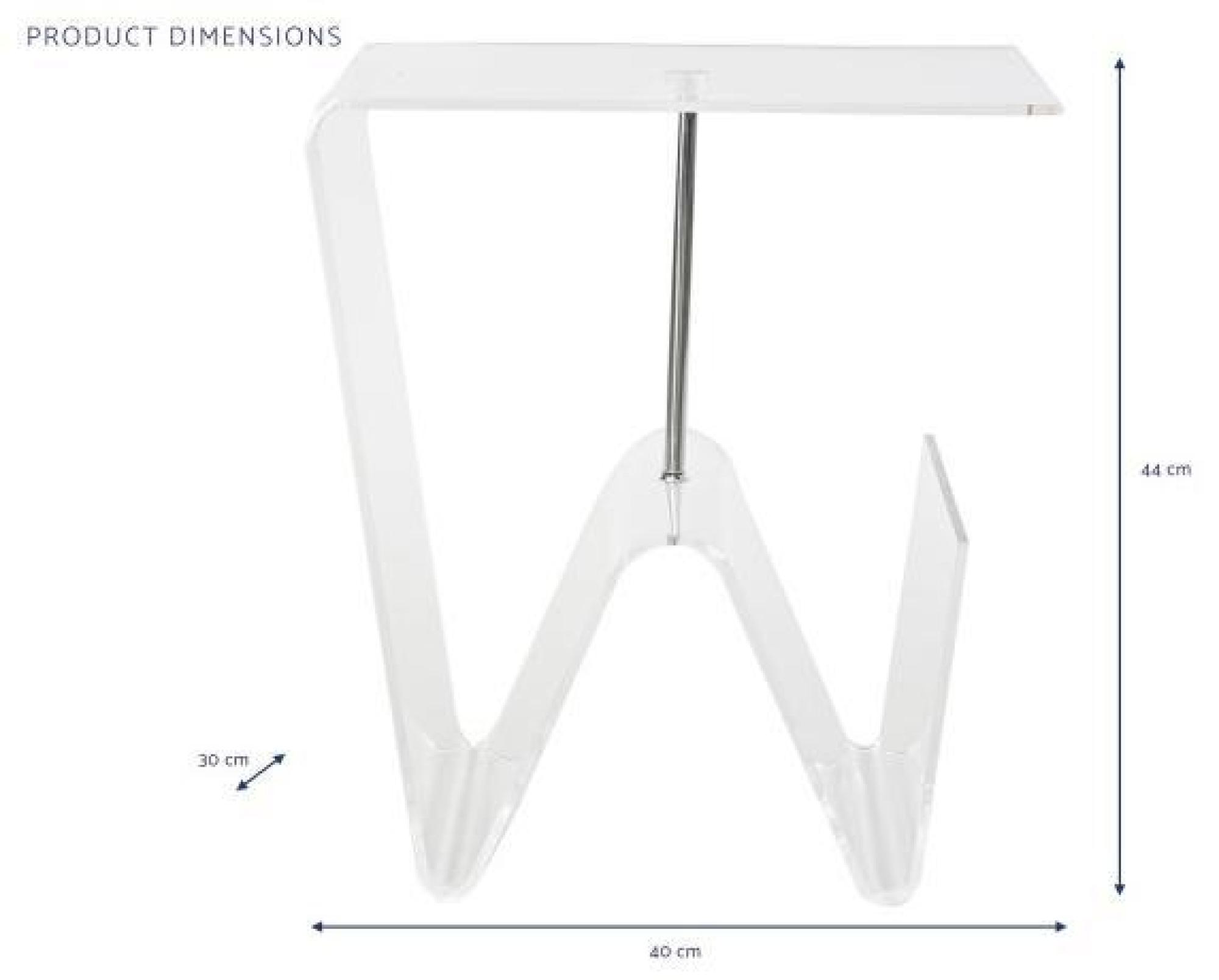 Product photograph of Loft Magazine Rack Side Table from Choice Furniture Superstore.