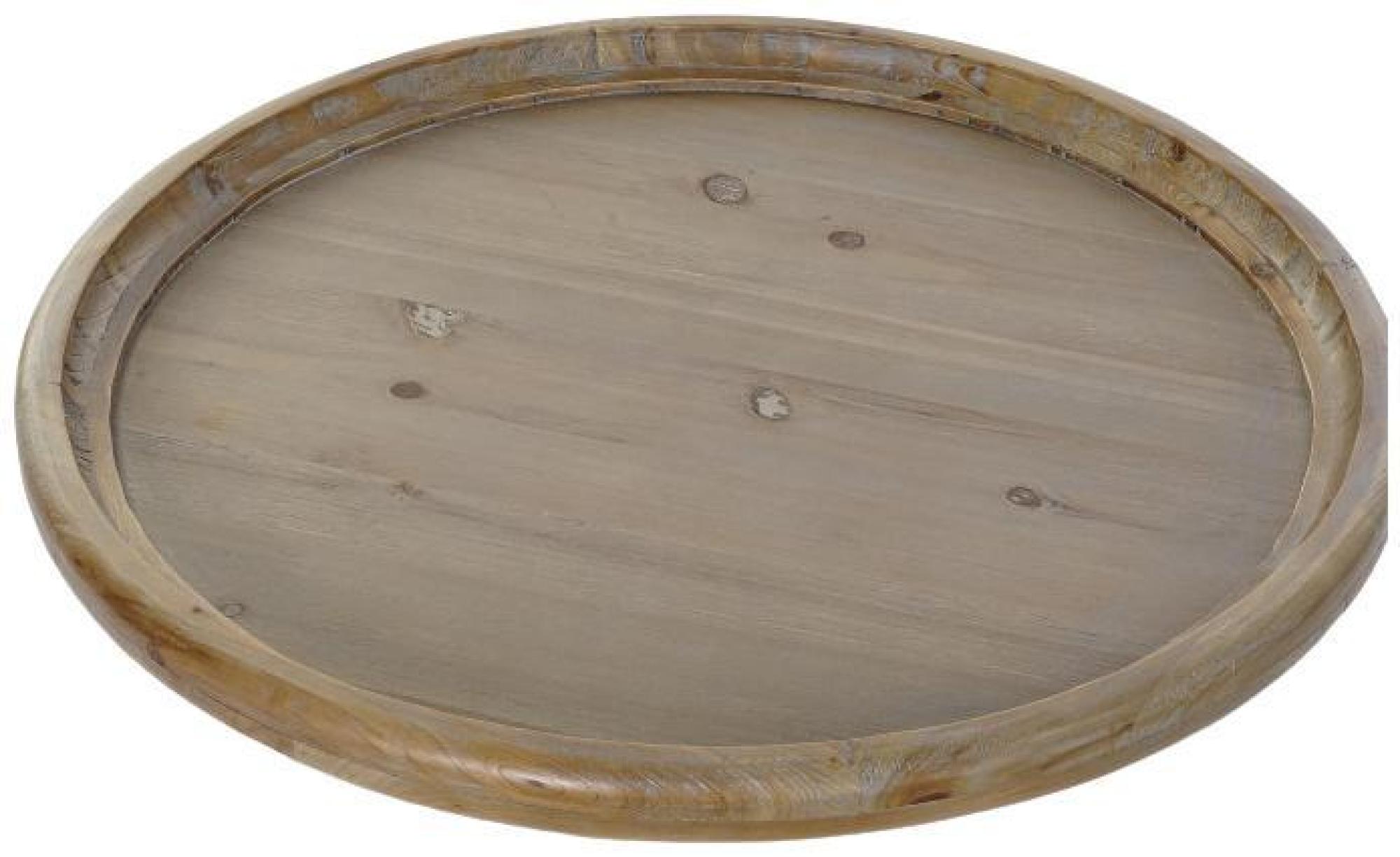 Product photograph of Oriental Natural Aged Round Side Table from Choice Furniture Superstore.