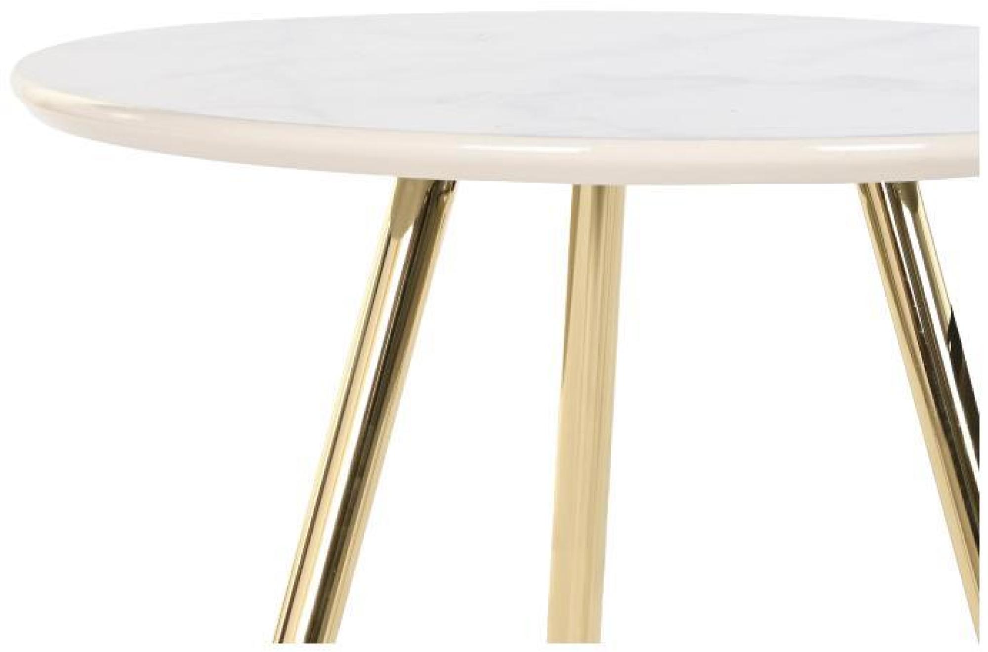 Product photograph of Modern White And Black Ceramic Side Table - Set Of 2 from Choice Furniture Superstore.