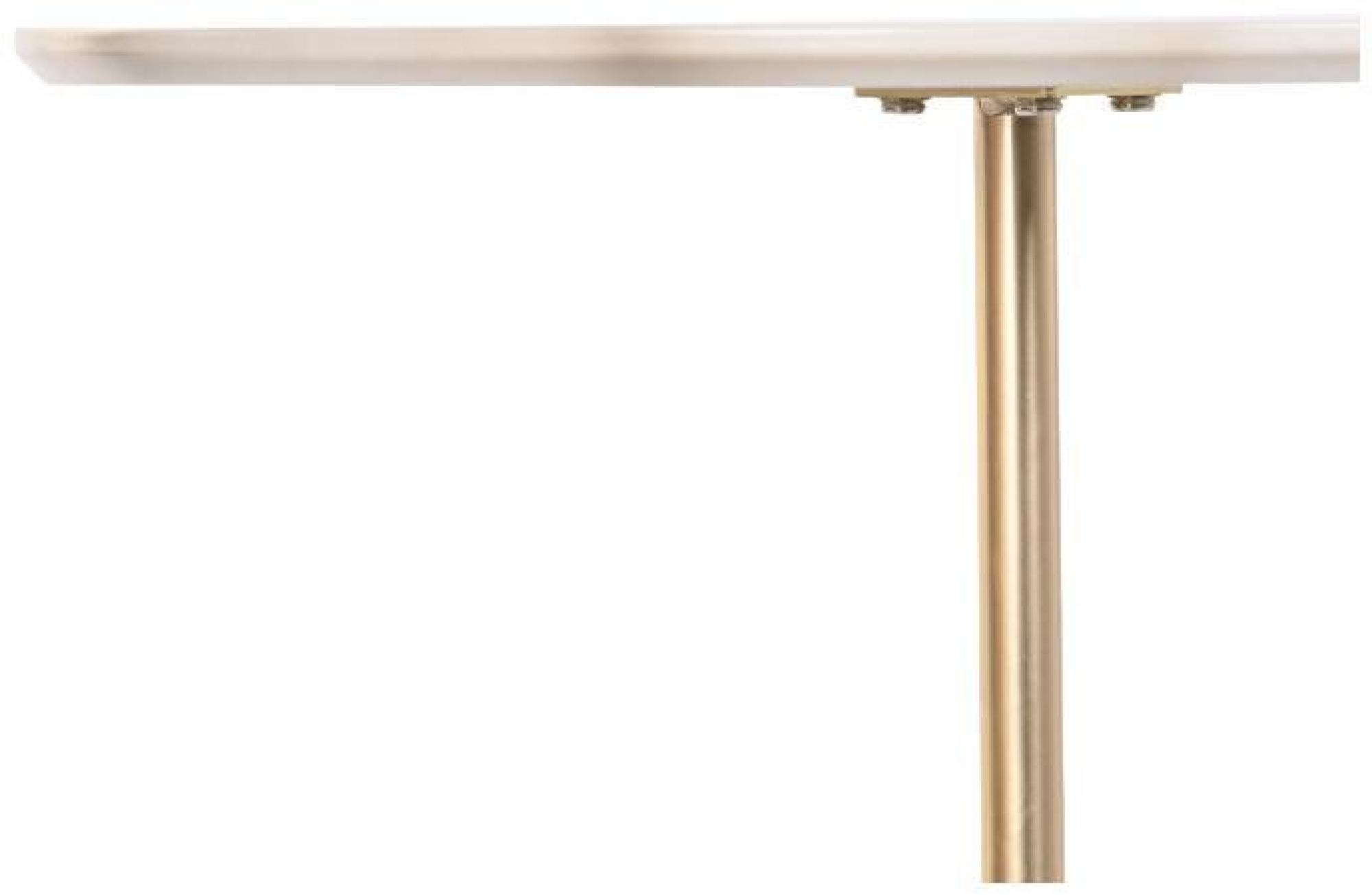 Product photograph of Modern White Marble Side Table from Choice Furniture Superstore.