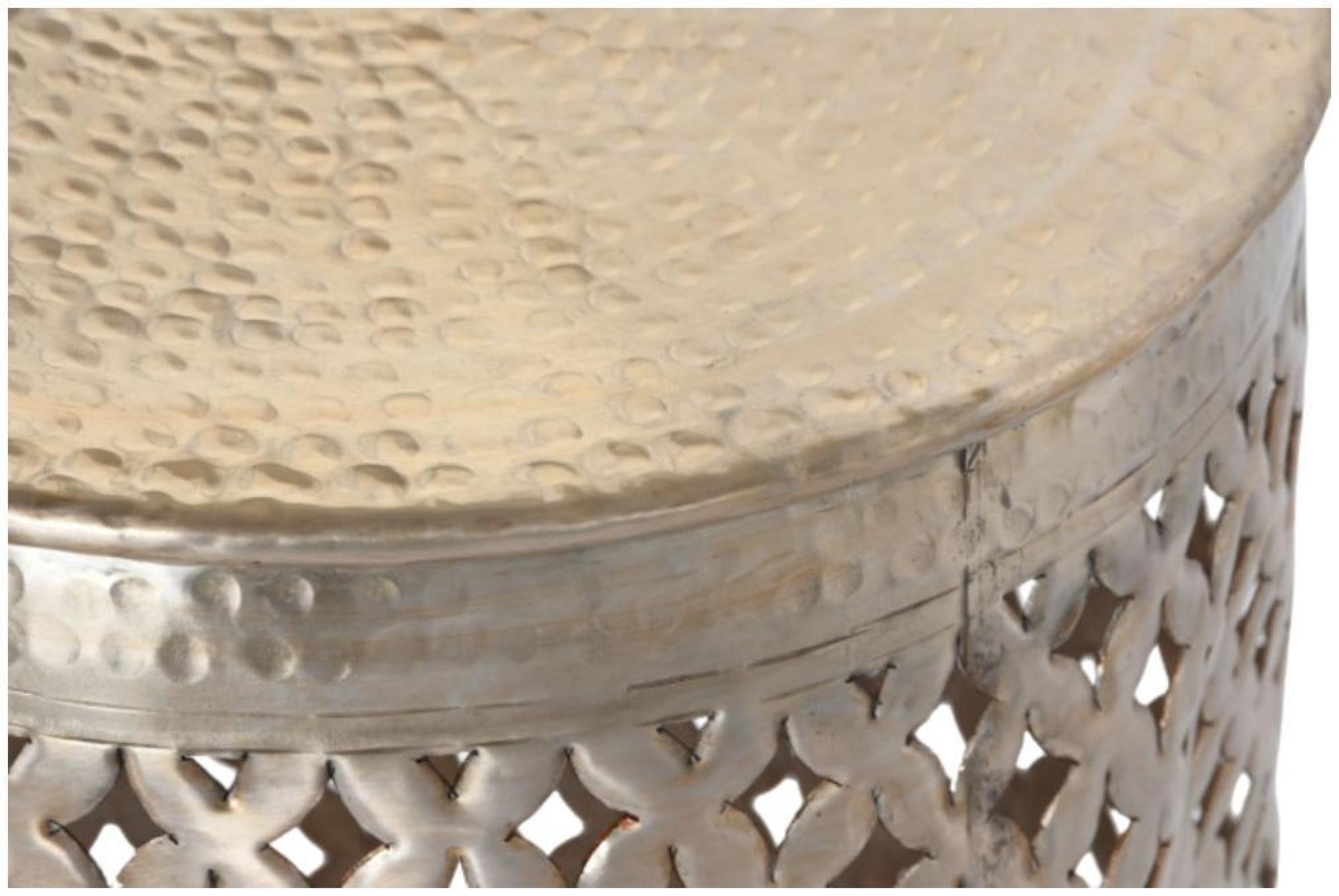 Product photograph of Indian Golden Metal Side Table from Choice Furniture Superstore.