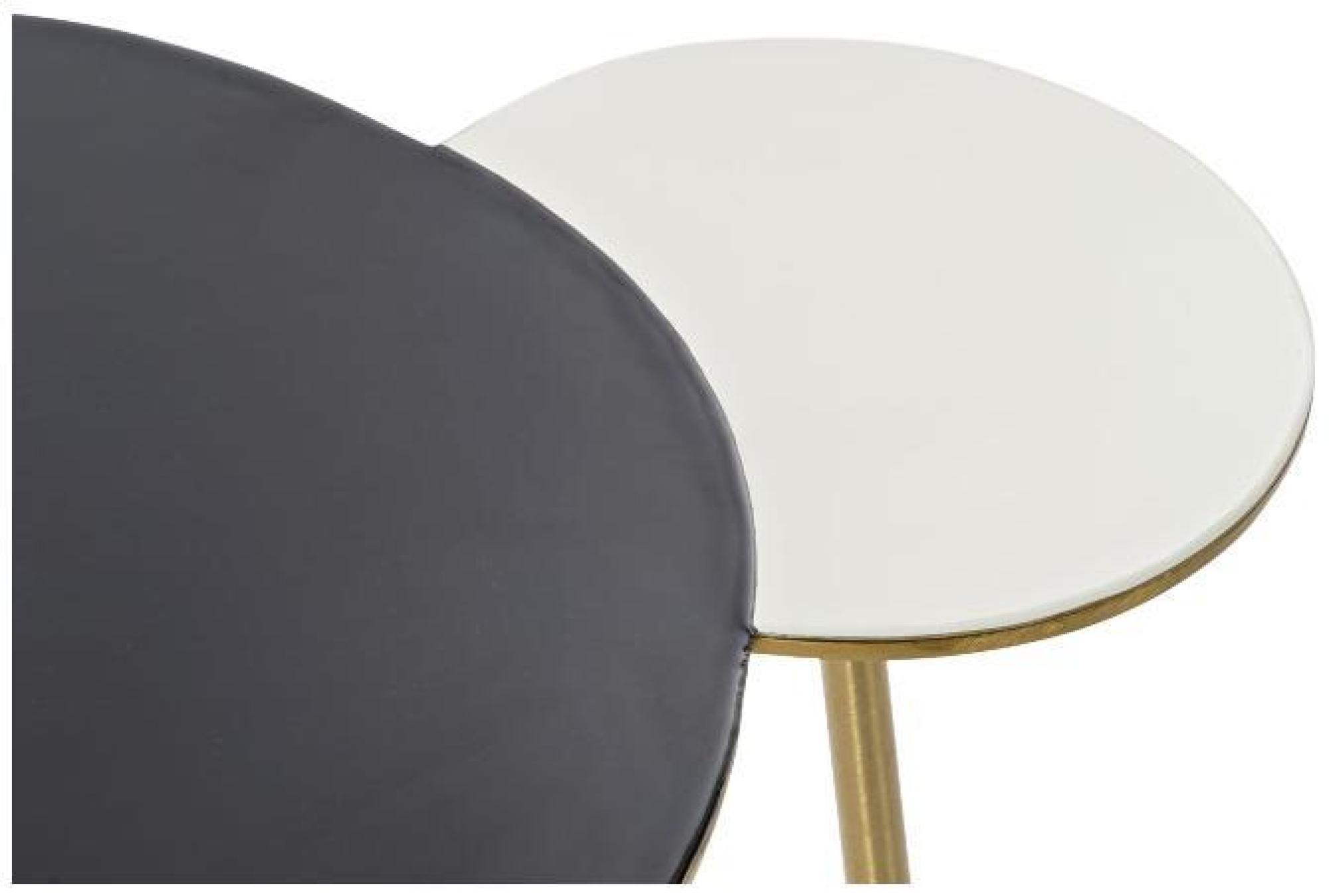 Product photograph of Scandi Multi Coloured Metal Side Table from Choice Furniture Superstore.