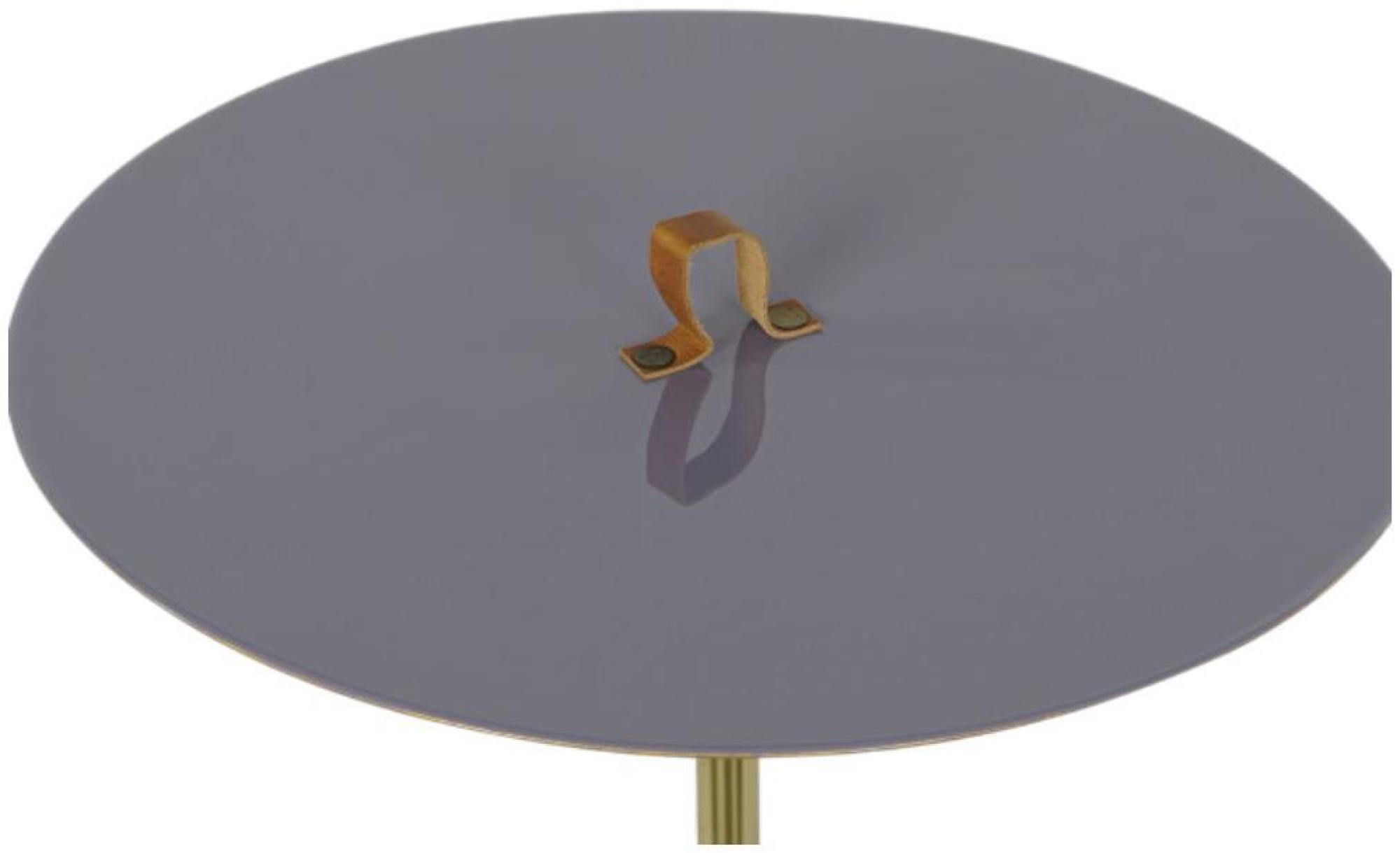 Product photograph of Urban Lilac Metal Side Table from Choice Furniture Superstore.