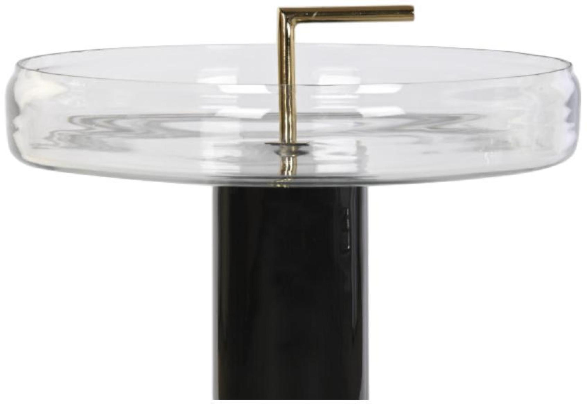 Product photograph of Modern Glass Top Side Table from Choice Furniture Superstore.