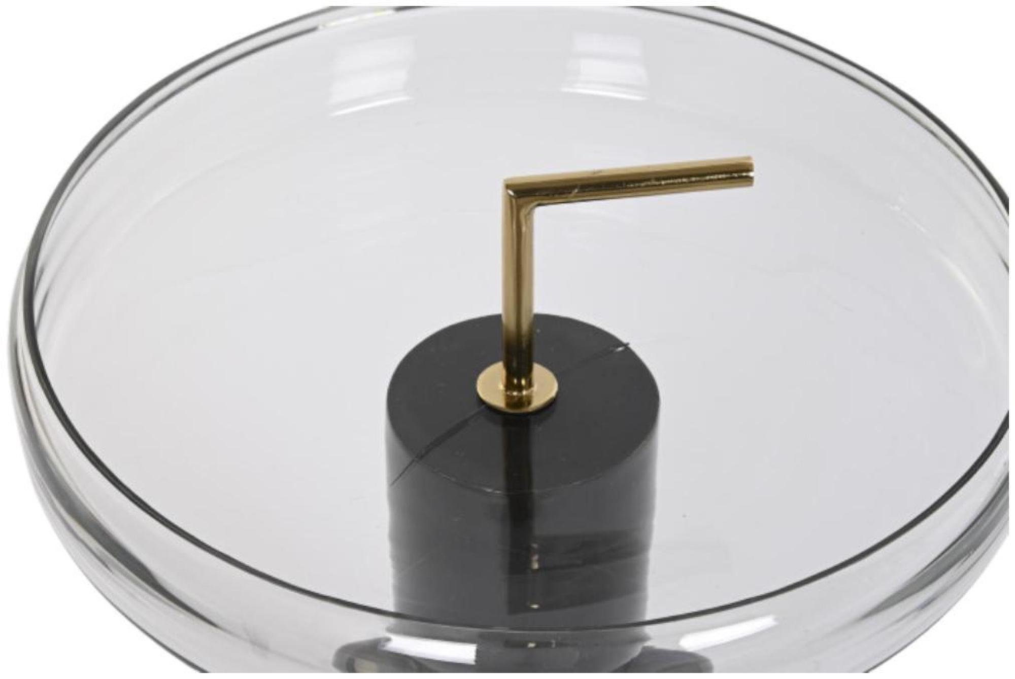 Product photograph of Modern Glass Top Side Table from Choice Furniture Superstore.