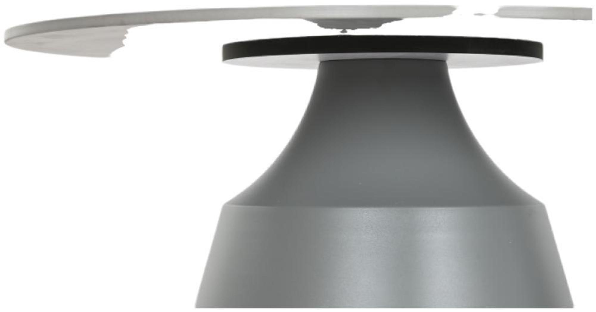 Product photograph of Modern Grey Ceramic Side Table - Set Of 2 from Choice Furniture Superstore.