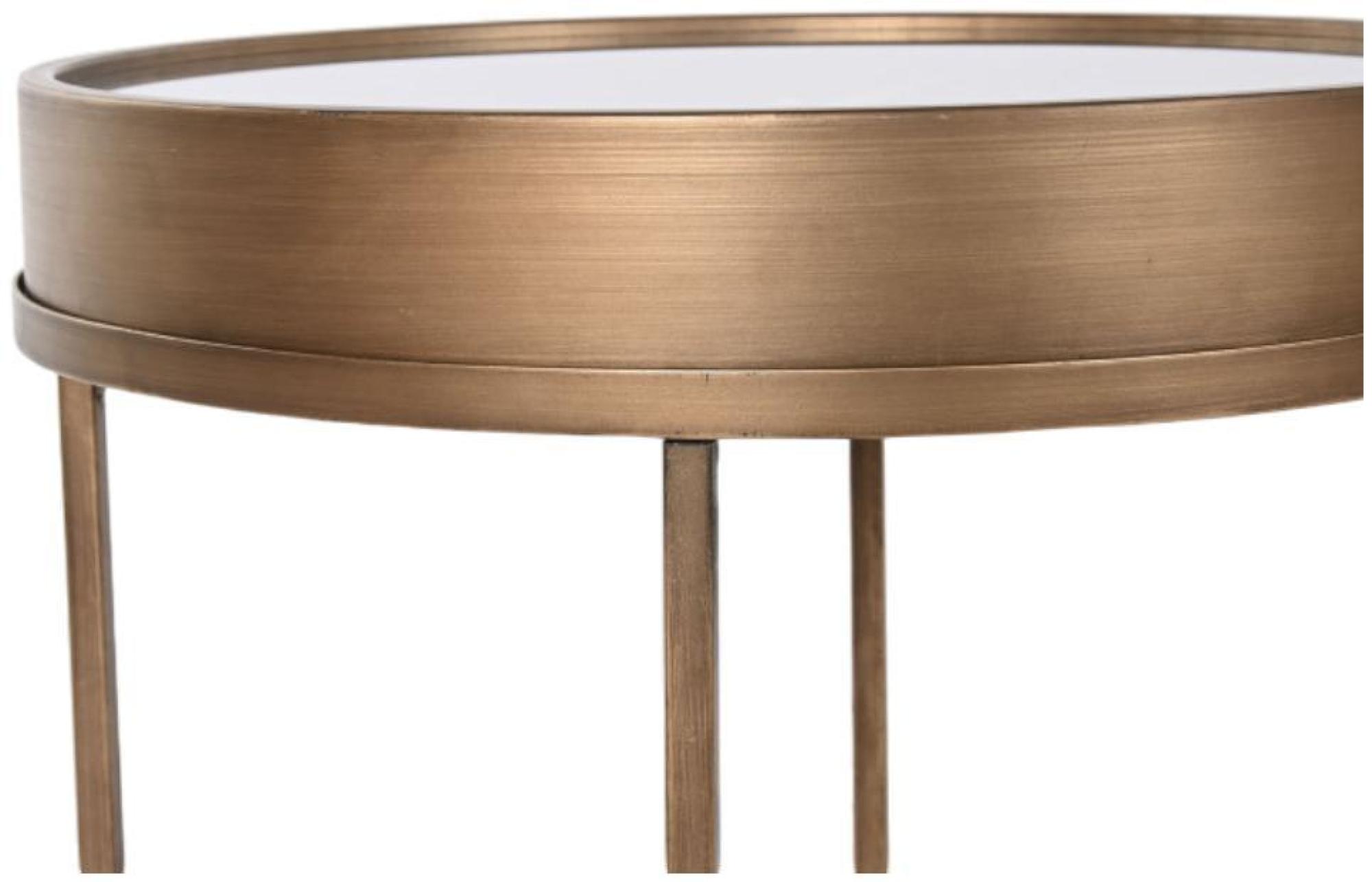 Product photograph of Loft Glass Top Side Table from Choice Furniture Superstore.