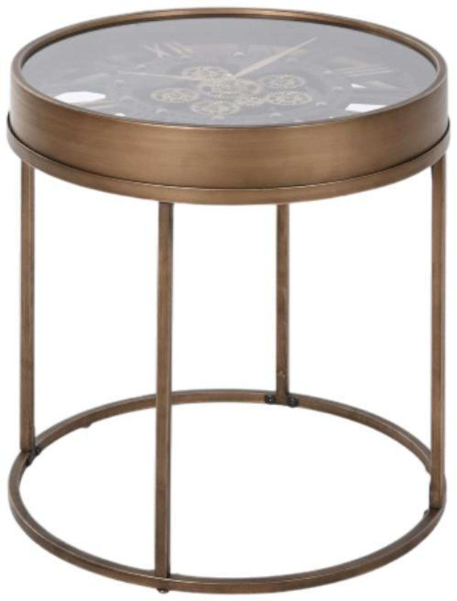 Product photograph of Loft Glass Top Side Table from Choice Furniture Superstore.