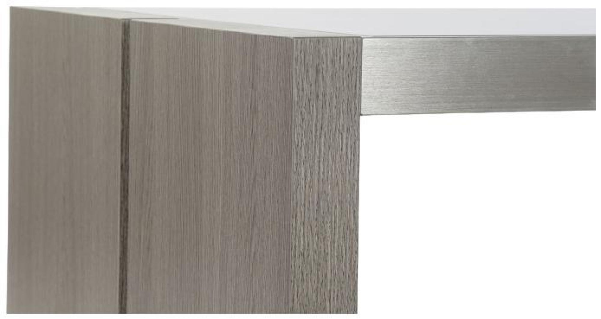 Product photograph of Grey Wood And Glass Coffee Table from Choice Furniture Superstore.