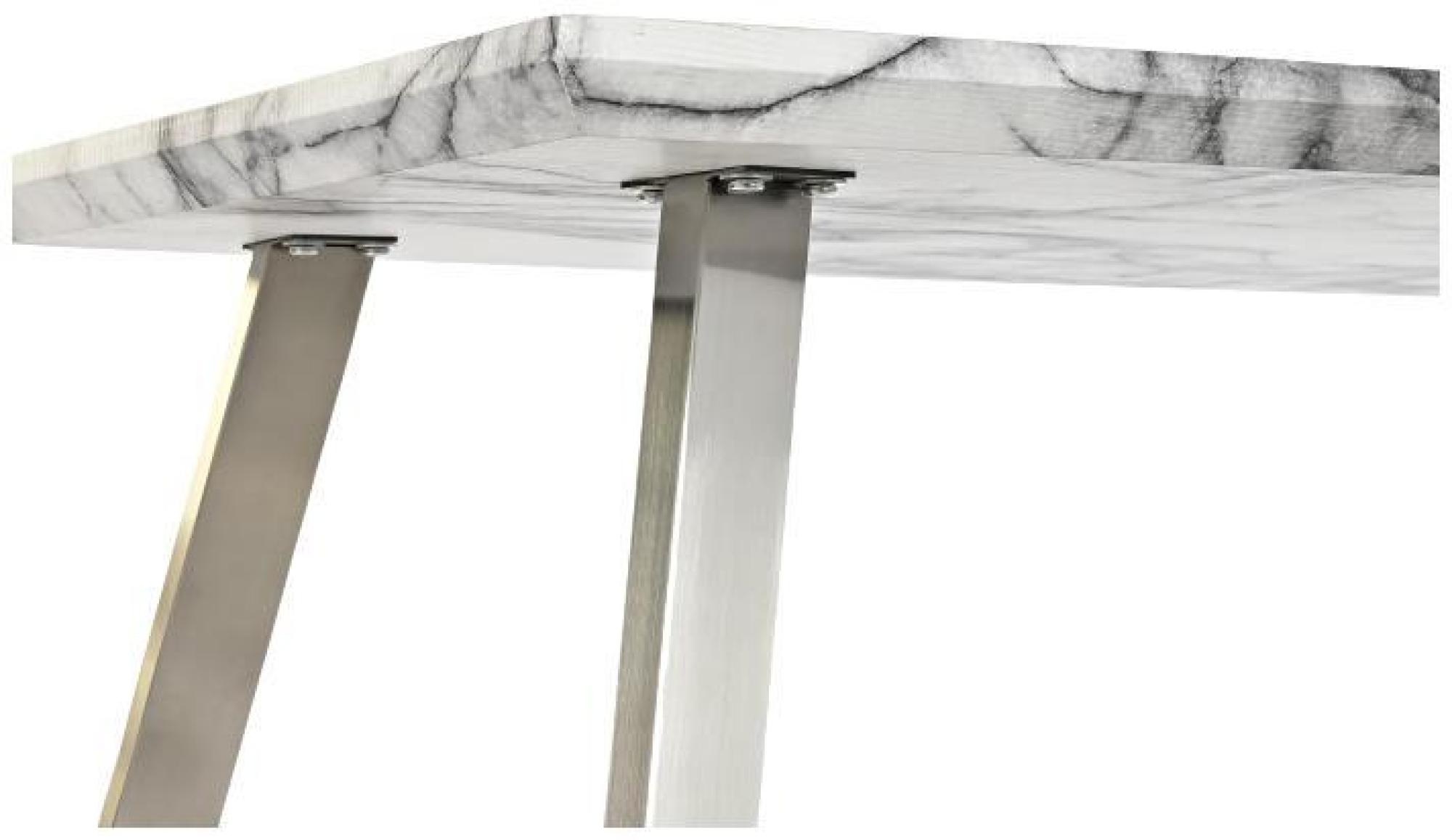 Product photograph of Modern White Wooden Coffee Table from Choice Furniture Superstore.