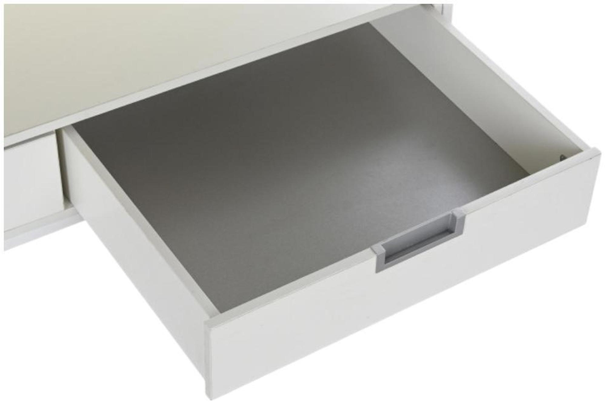 Product photograph of White Metal Storage Coffee Table from Choice Furniture Superstore.