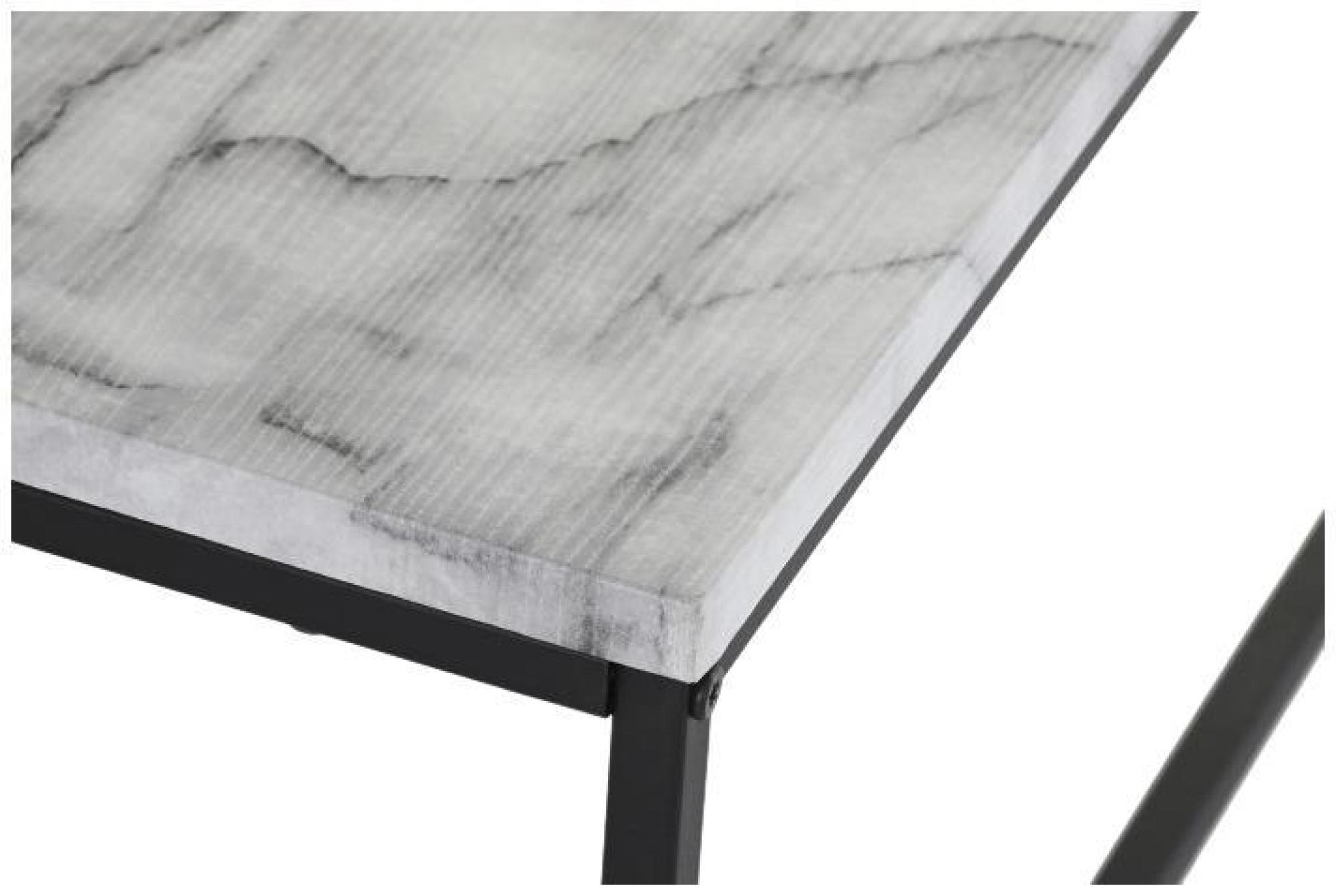 Product photograph of White Wooden Top Coffee Table from Choice Furniture Superstore.