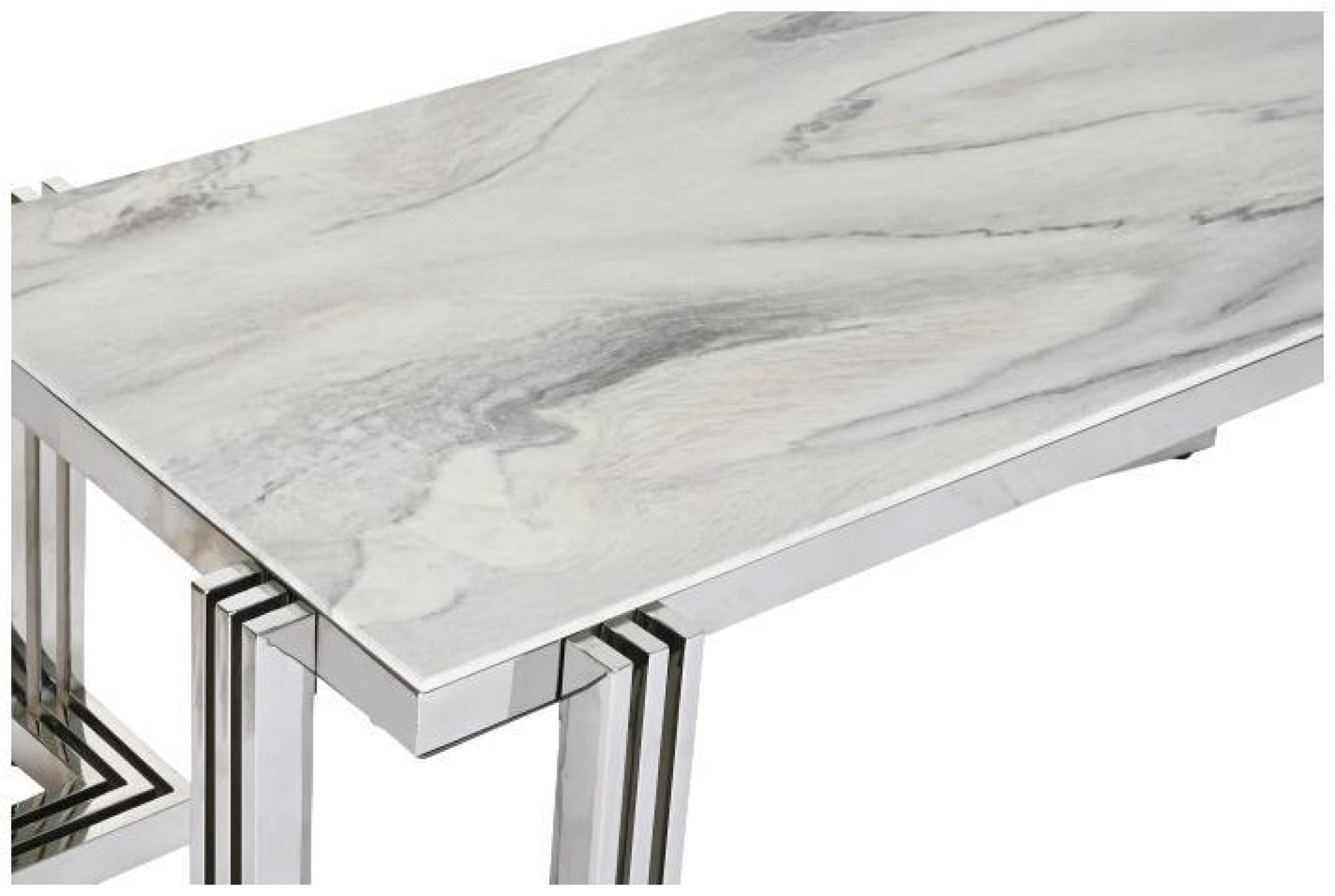 Product photograph of Modern White Coffee Table from Choice Furniture Superstore.