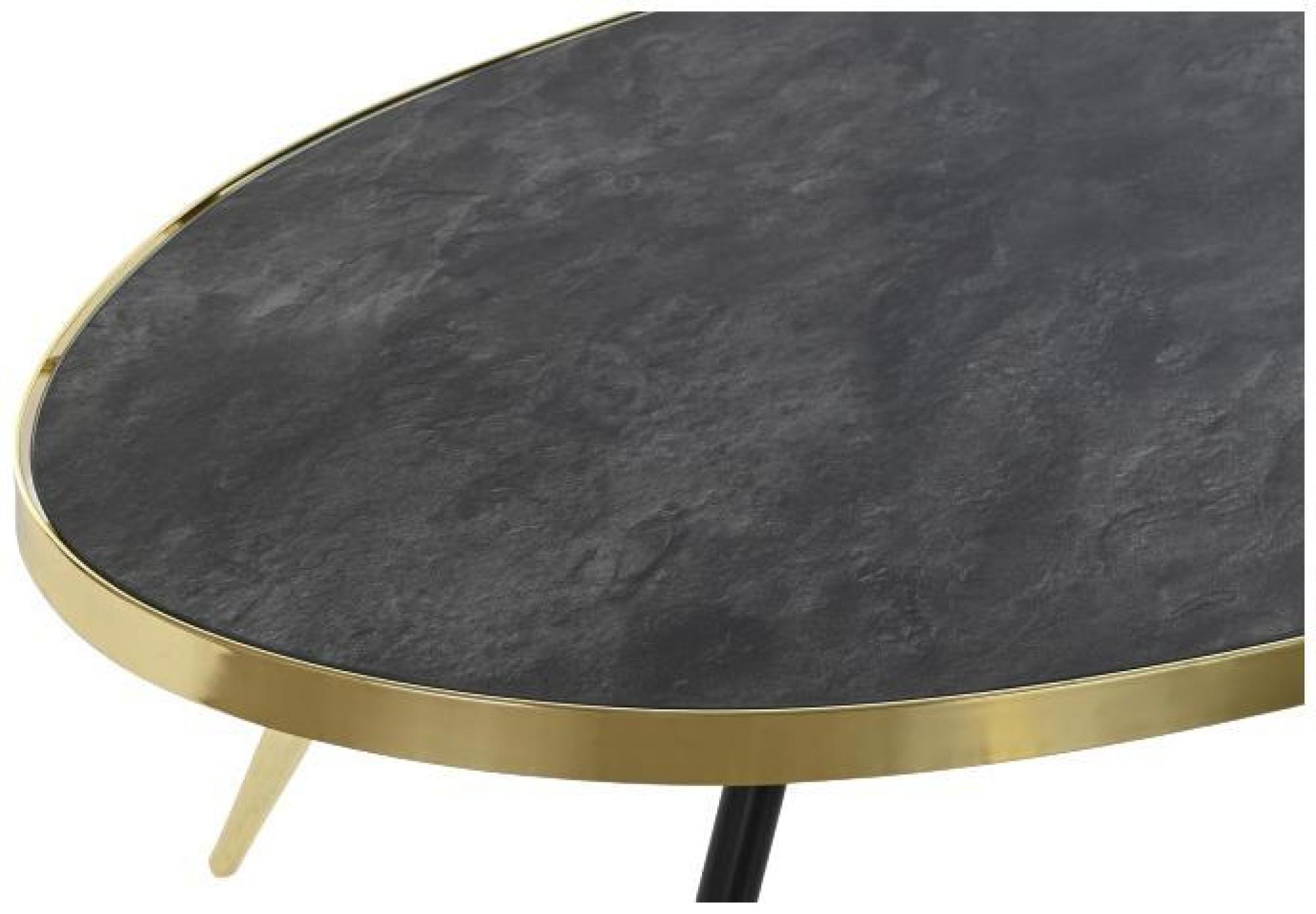 Product photograph of Urban Black Marble Effect Coffee Table from Choice Furniture Superstore.