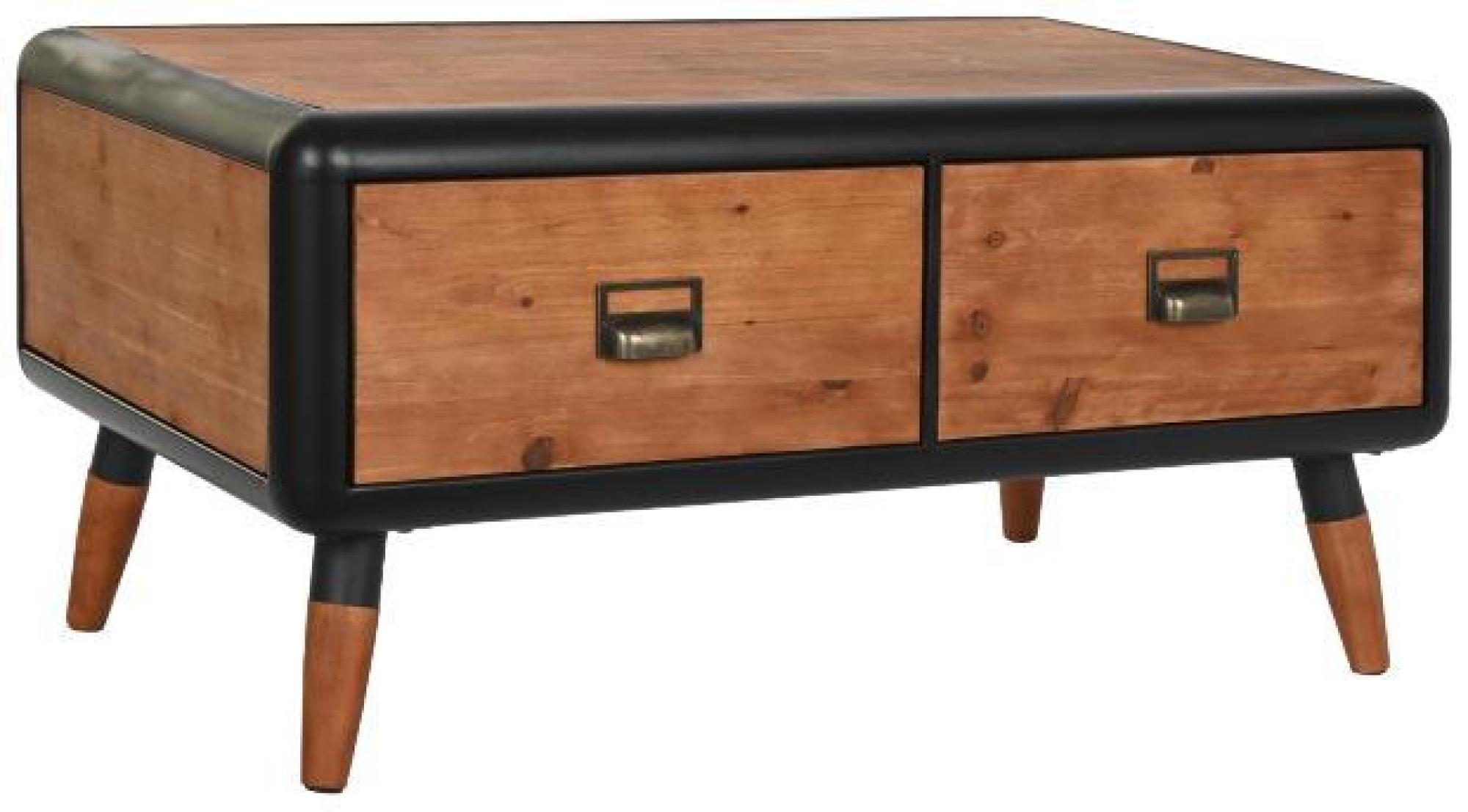 Product photograph of Loft Dark Brown Storage Coffee Table from Choice Furniture Superstore.