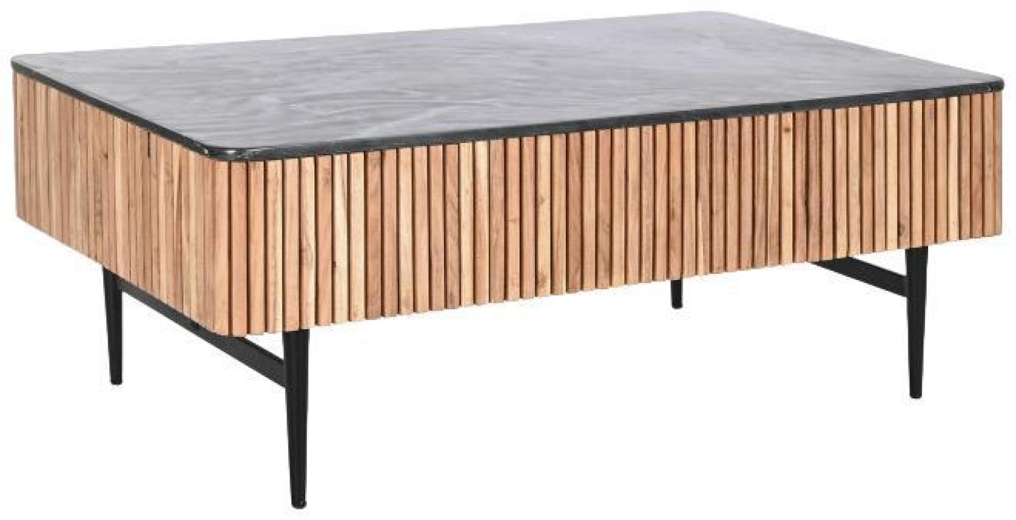 Product photograph of Black Marble Coffee Table from Choice Furniture Superstore.