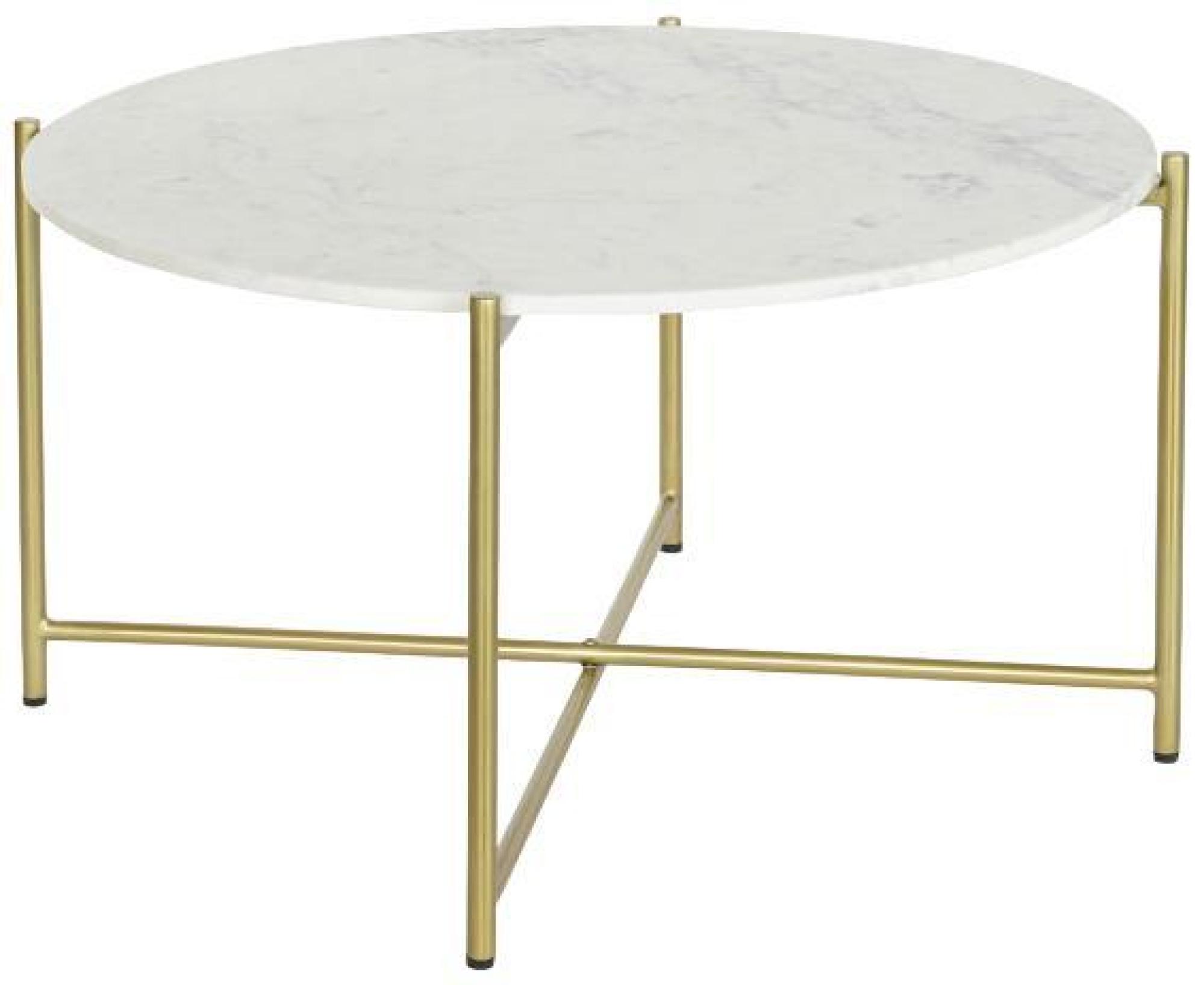 Product photograph of Glam White Marble Round Coffee Table from Choice Furniture Superstore.