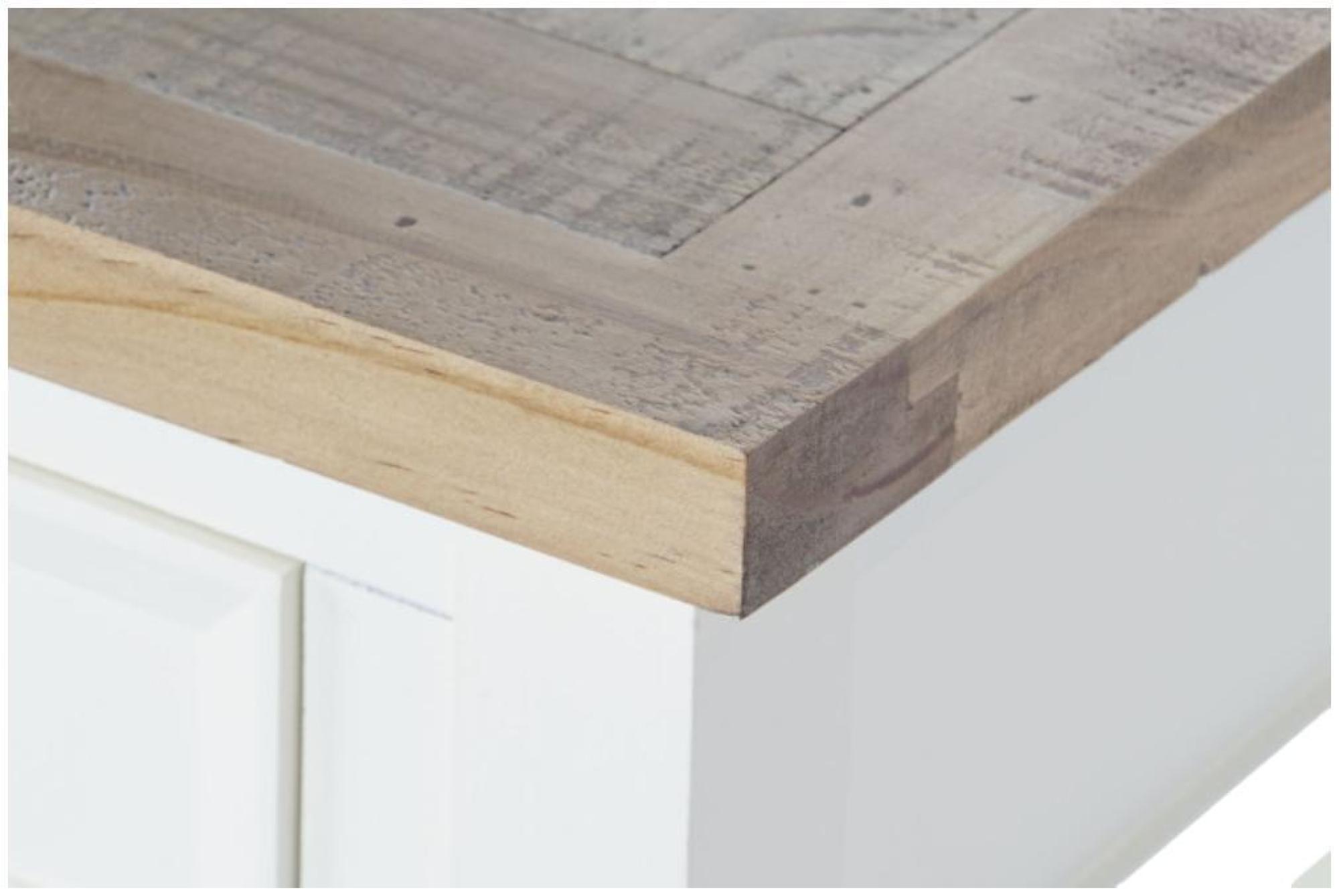 Product photograph of Portsmouth White Painted 2 Drawer Coffee Table from Choice Furniture Superstore.